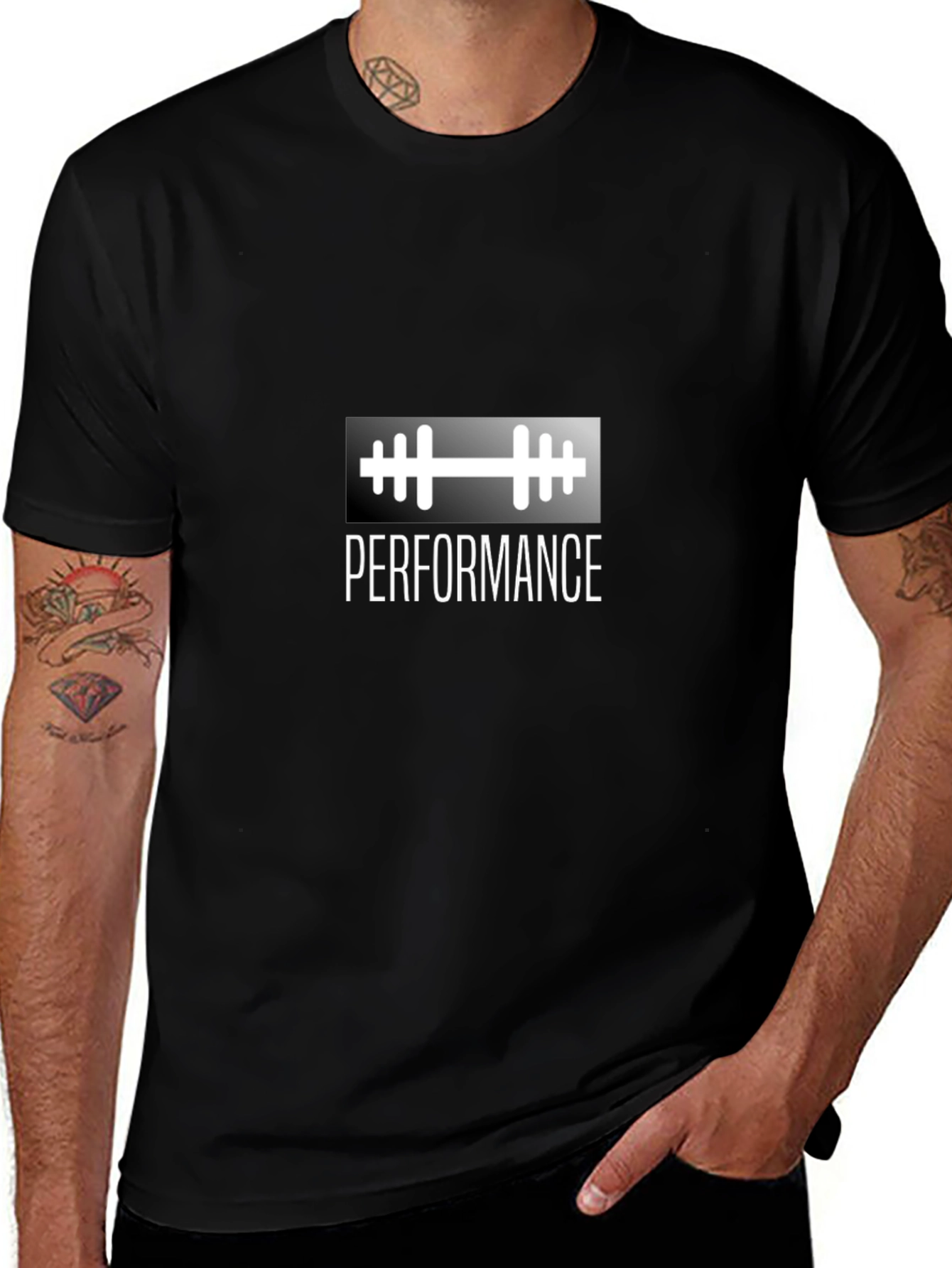 Performance Gym Black T-Shirt