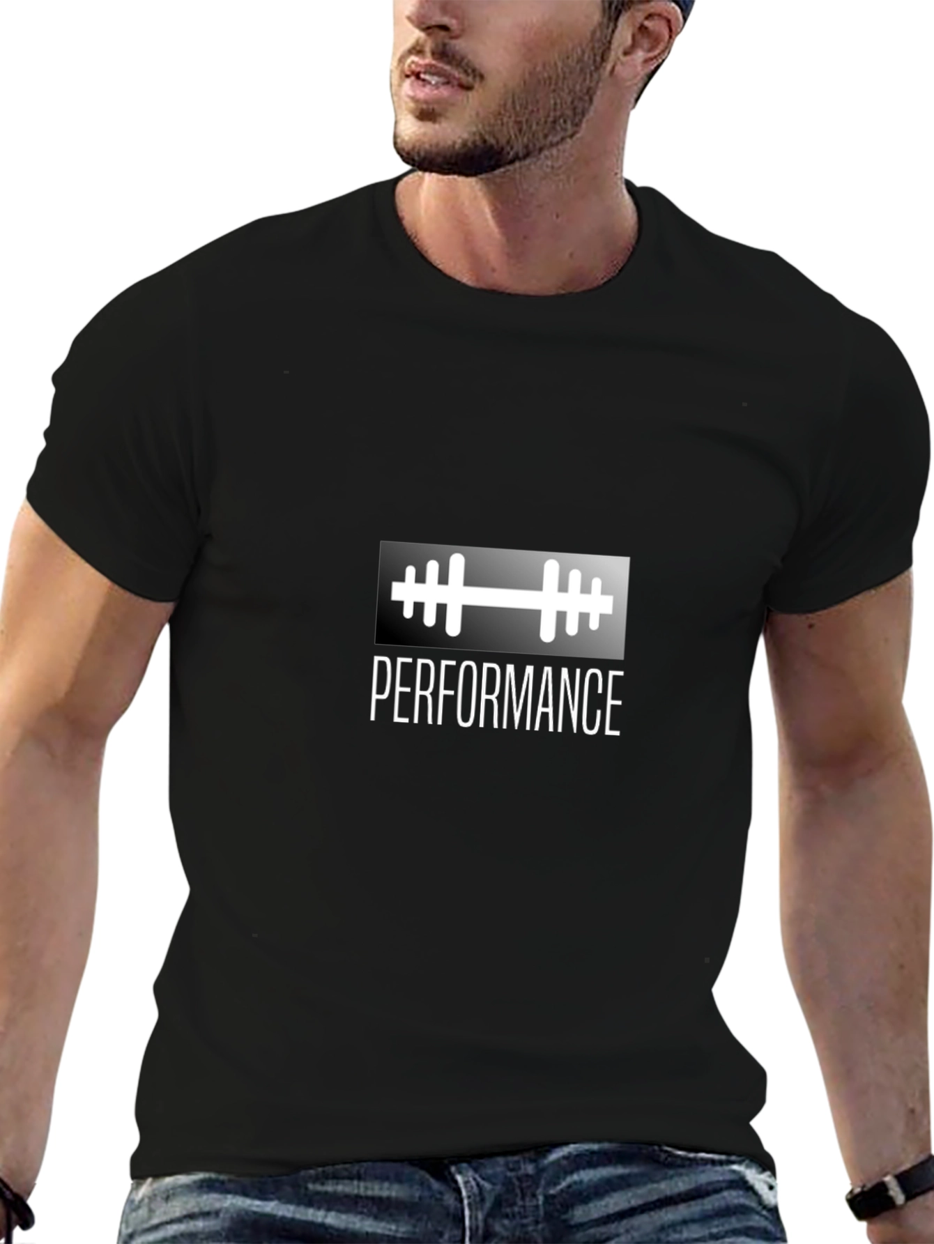 Performance Gym Black T-Shirt