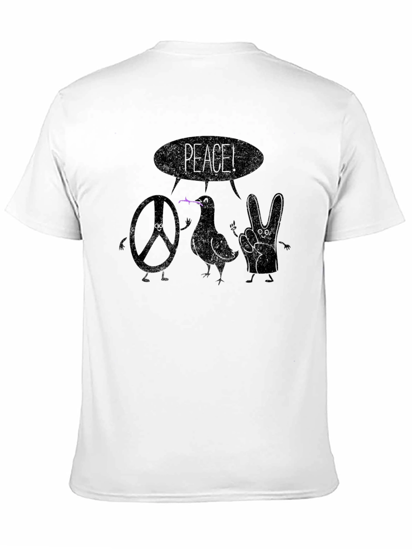 Peace Sign Graphic T-Shirt