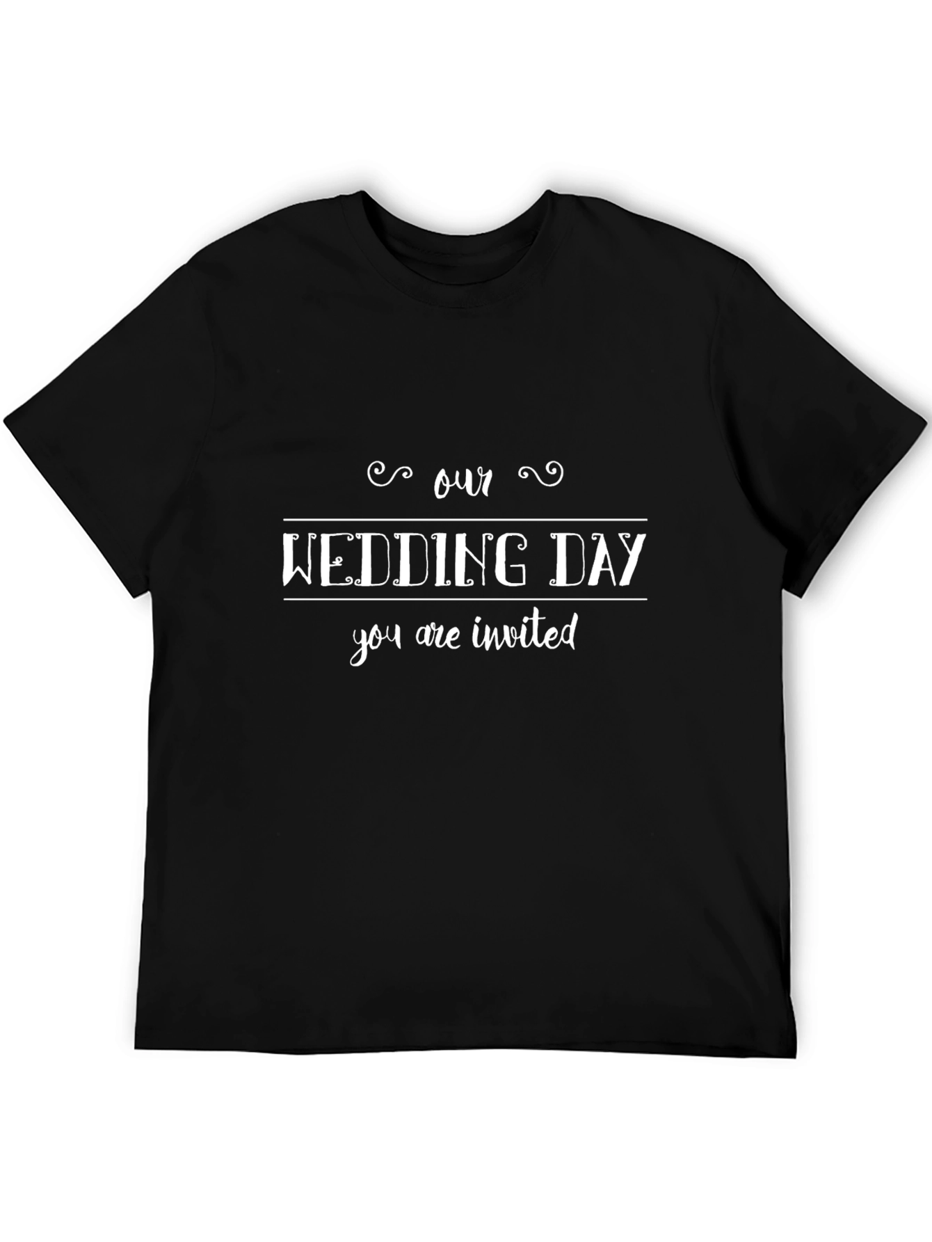Our Wedding Day Invitation T-Shirt