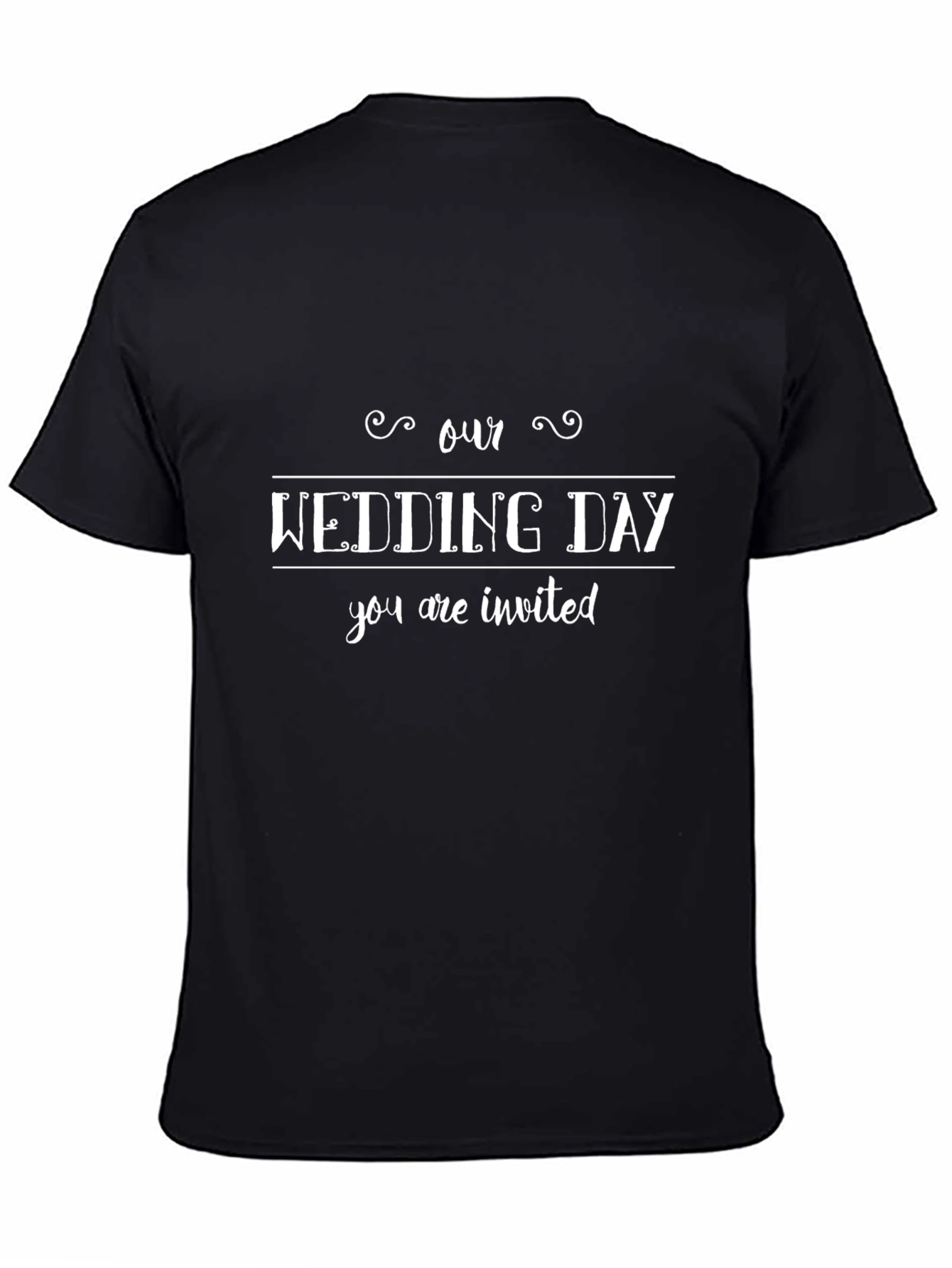 Our Wedding Day Invitation T-Shirt