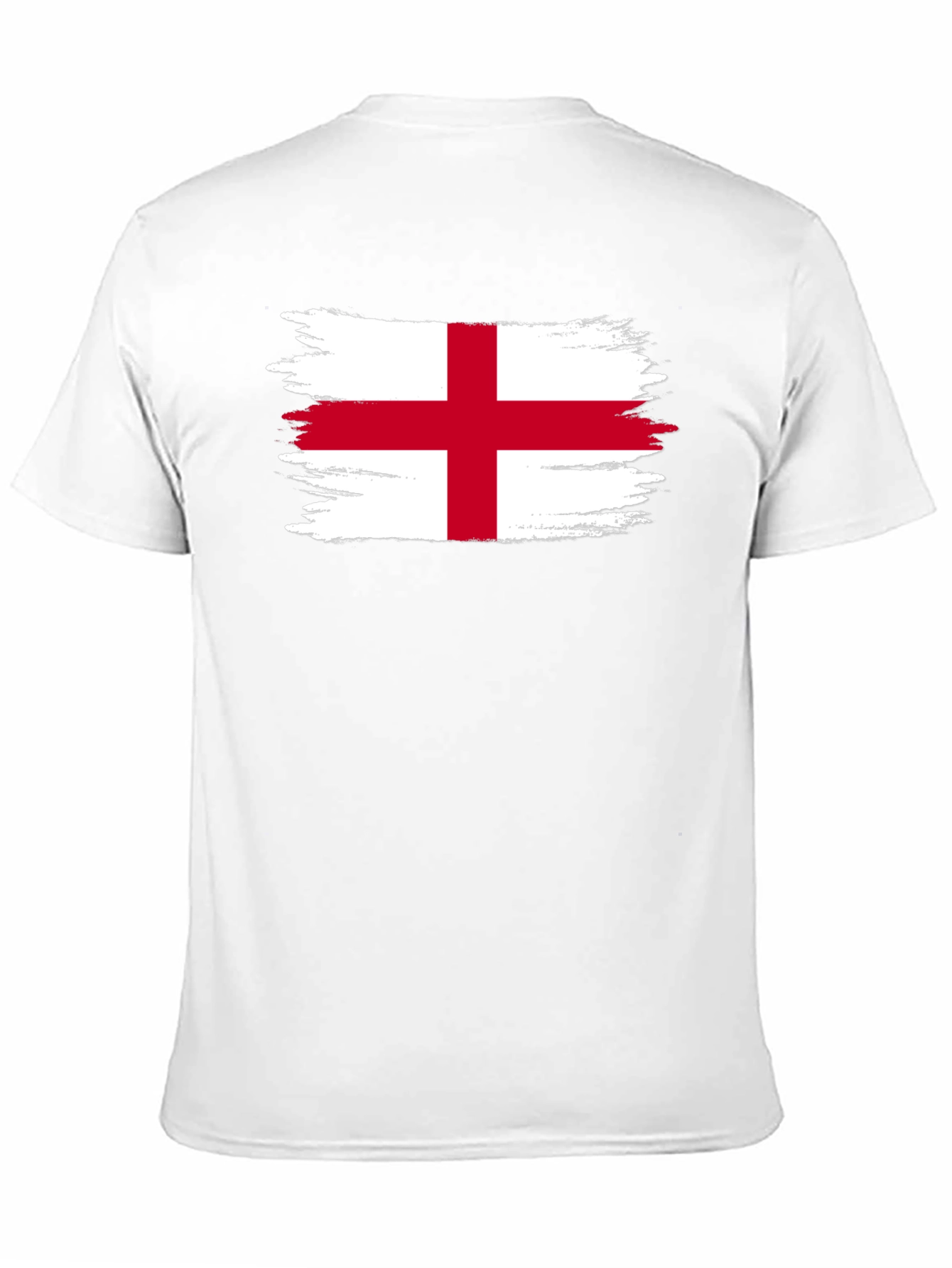 England Flag T-Shirt - Distressed Graphic Tee