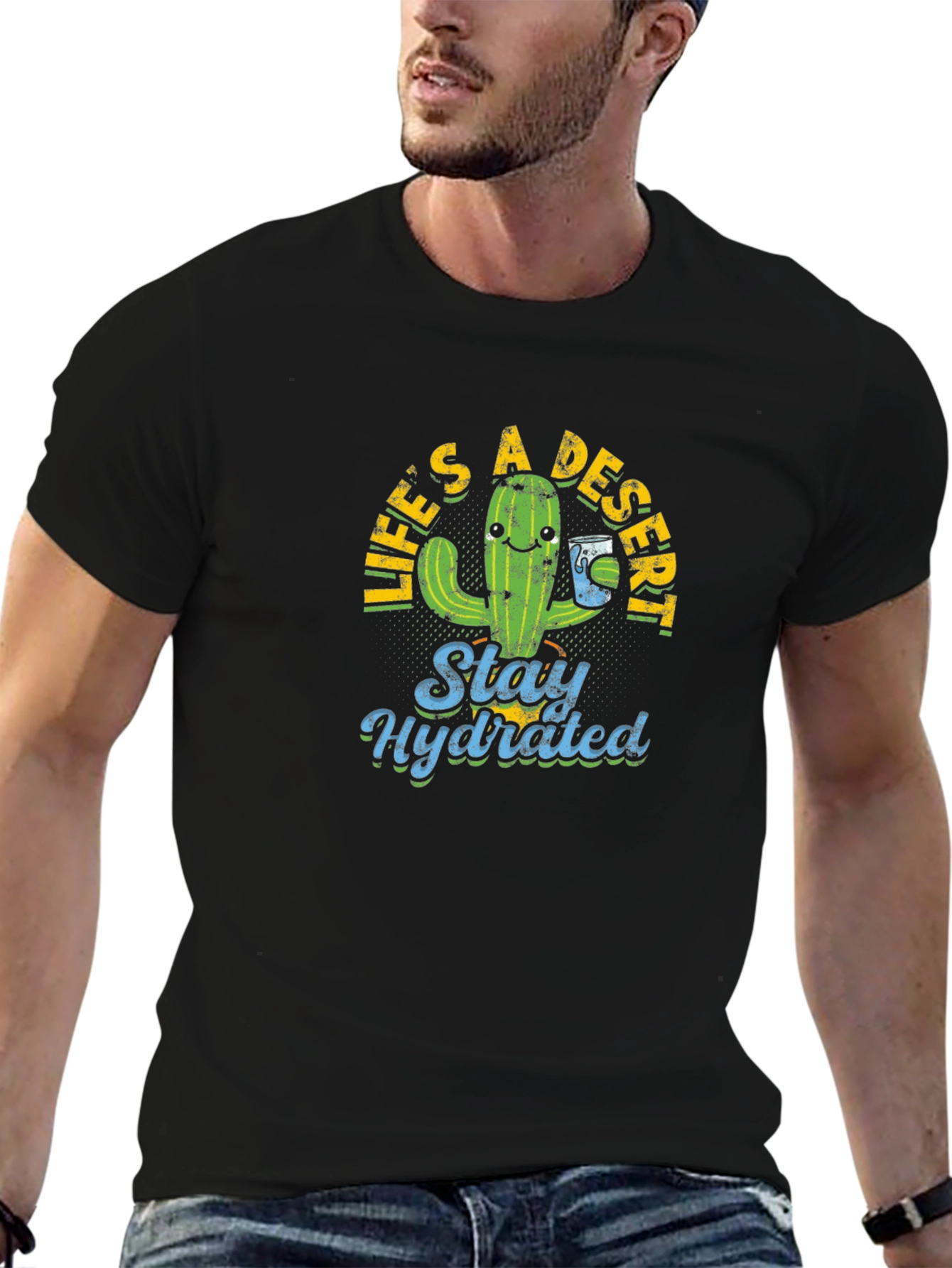Lifes a Desert Stay Hydrated Graphic Tee