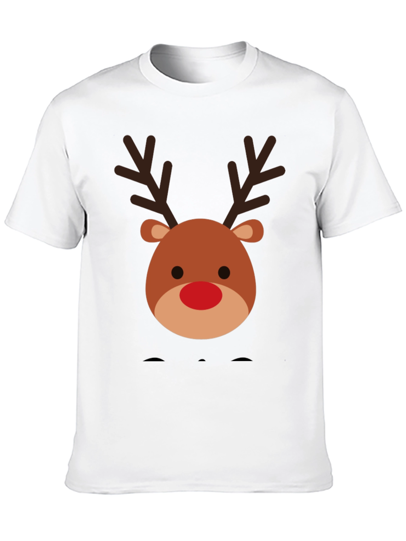 Reindeer Graphic Tee - Festive Holiday Style