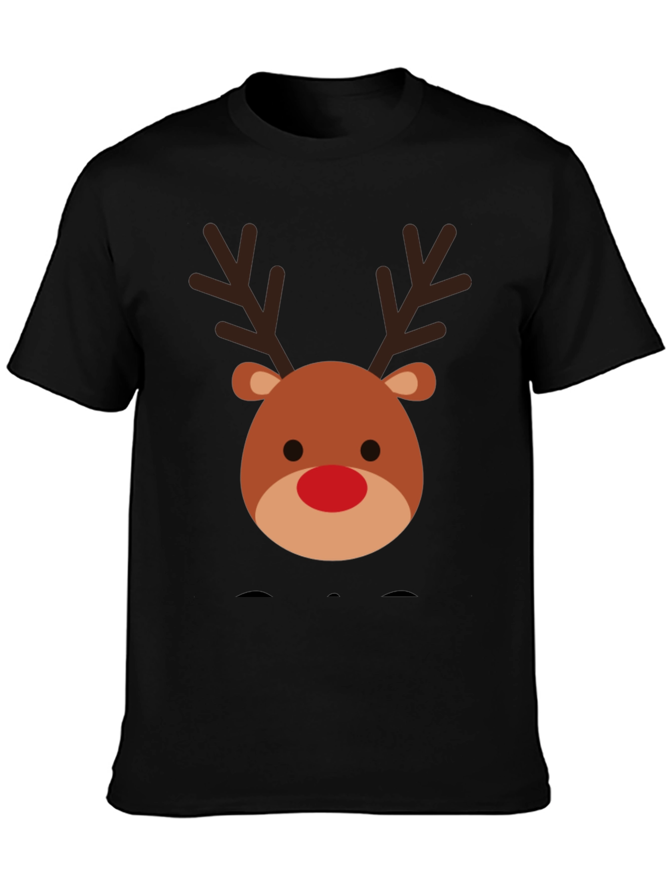 Reindeer Graphic Tee - Festive Holiday Style