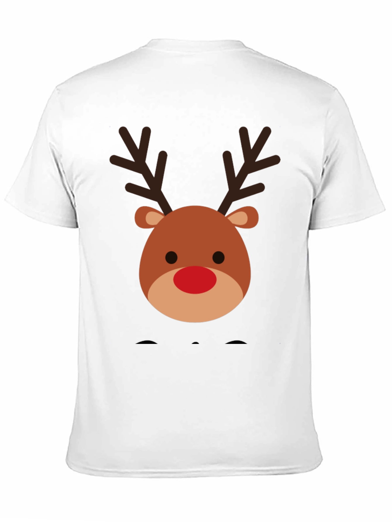 Reindeer Graphic Tee - Festive Holiday Style