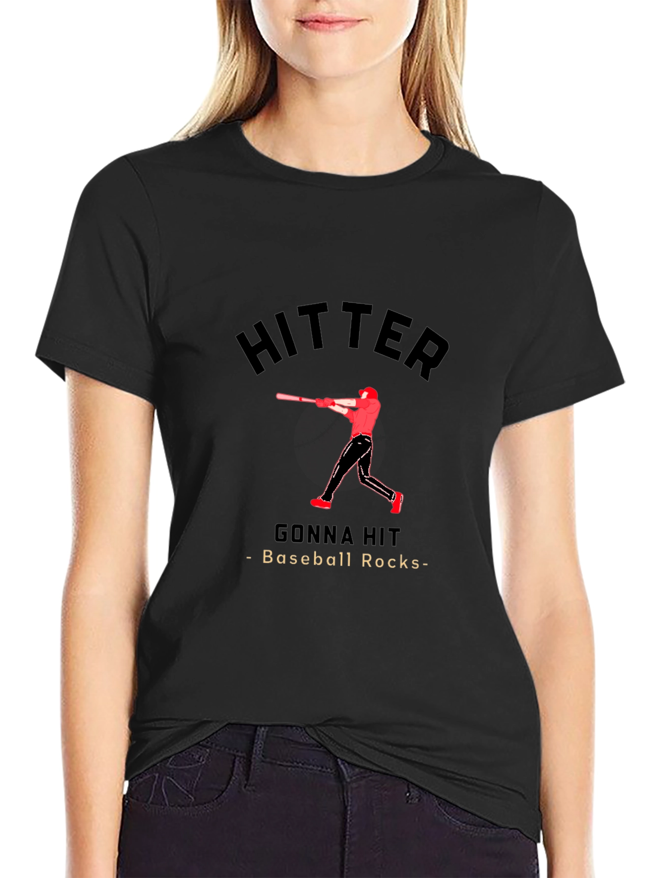 Hitter Baseball Graphic T-Shirt