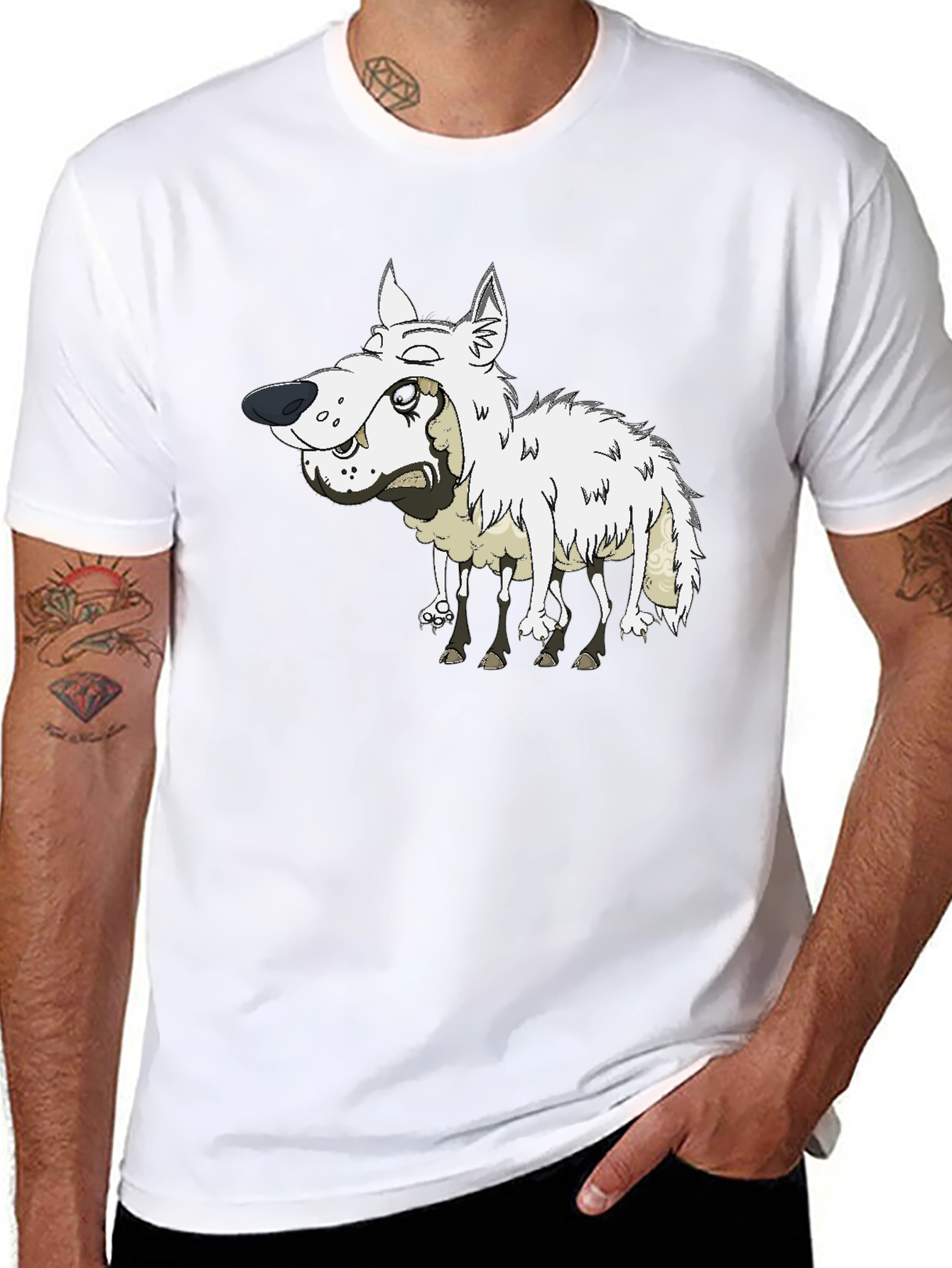 Wolf in Sheeps Clothing Graphic T-Shirt