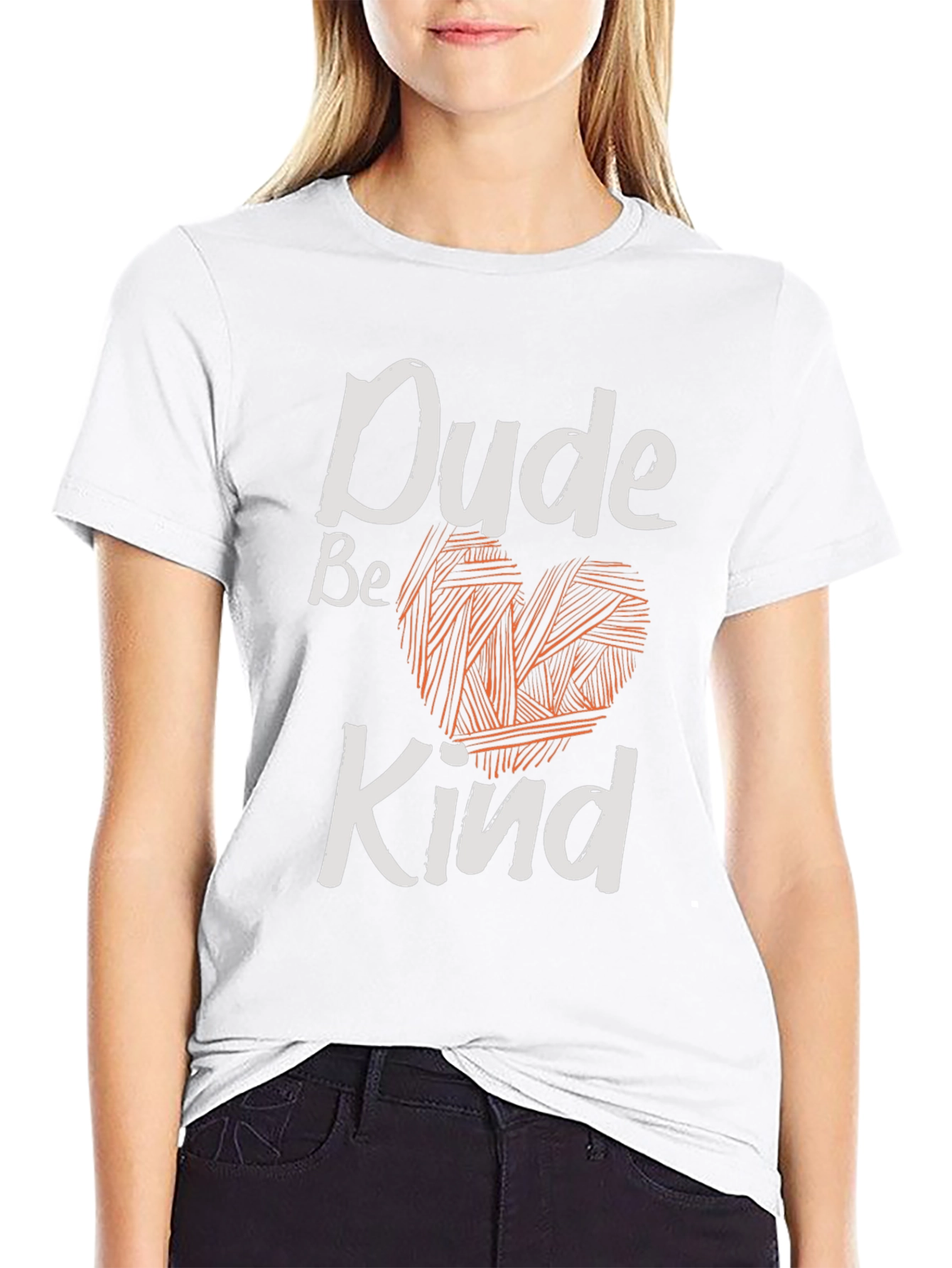 Dude Be Kind Graphic Tee - Positive Vibes Shirt