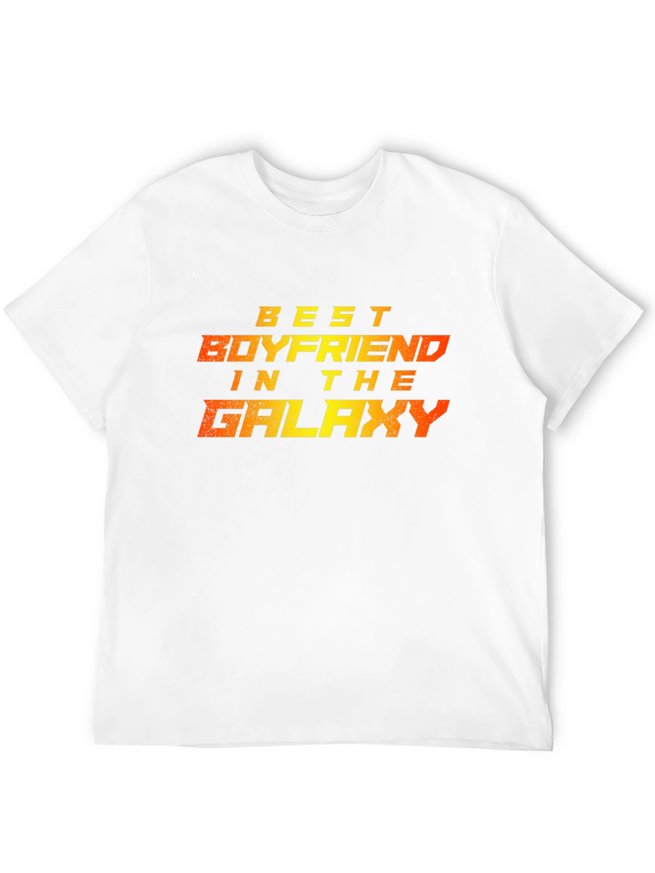 Best Boyfriend in the Galaxy Black Graphic Tee