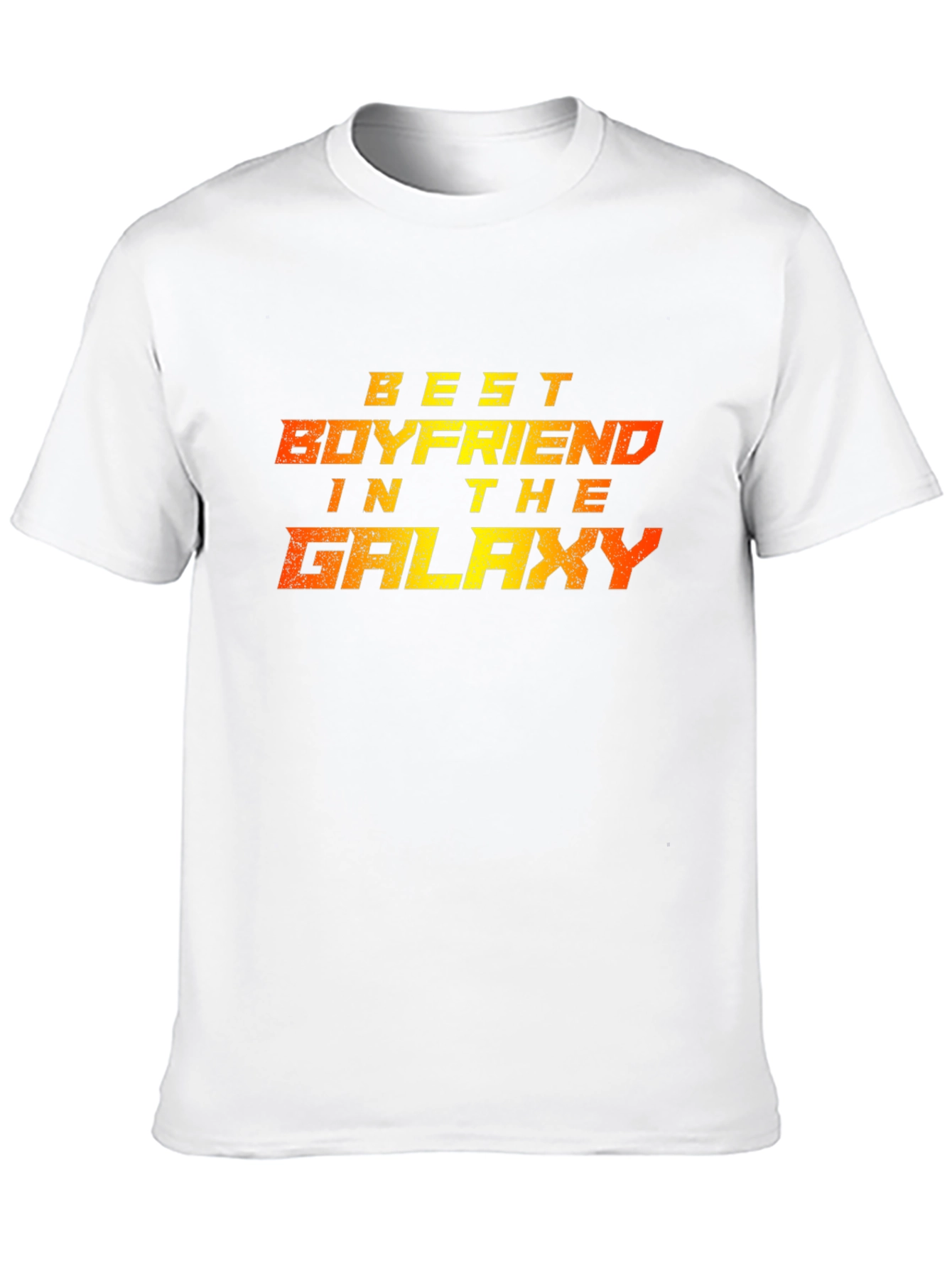 Best Boyfriend in the Galaxy Black Graphic Tee