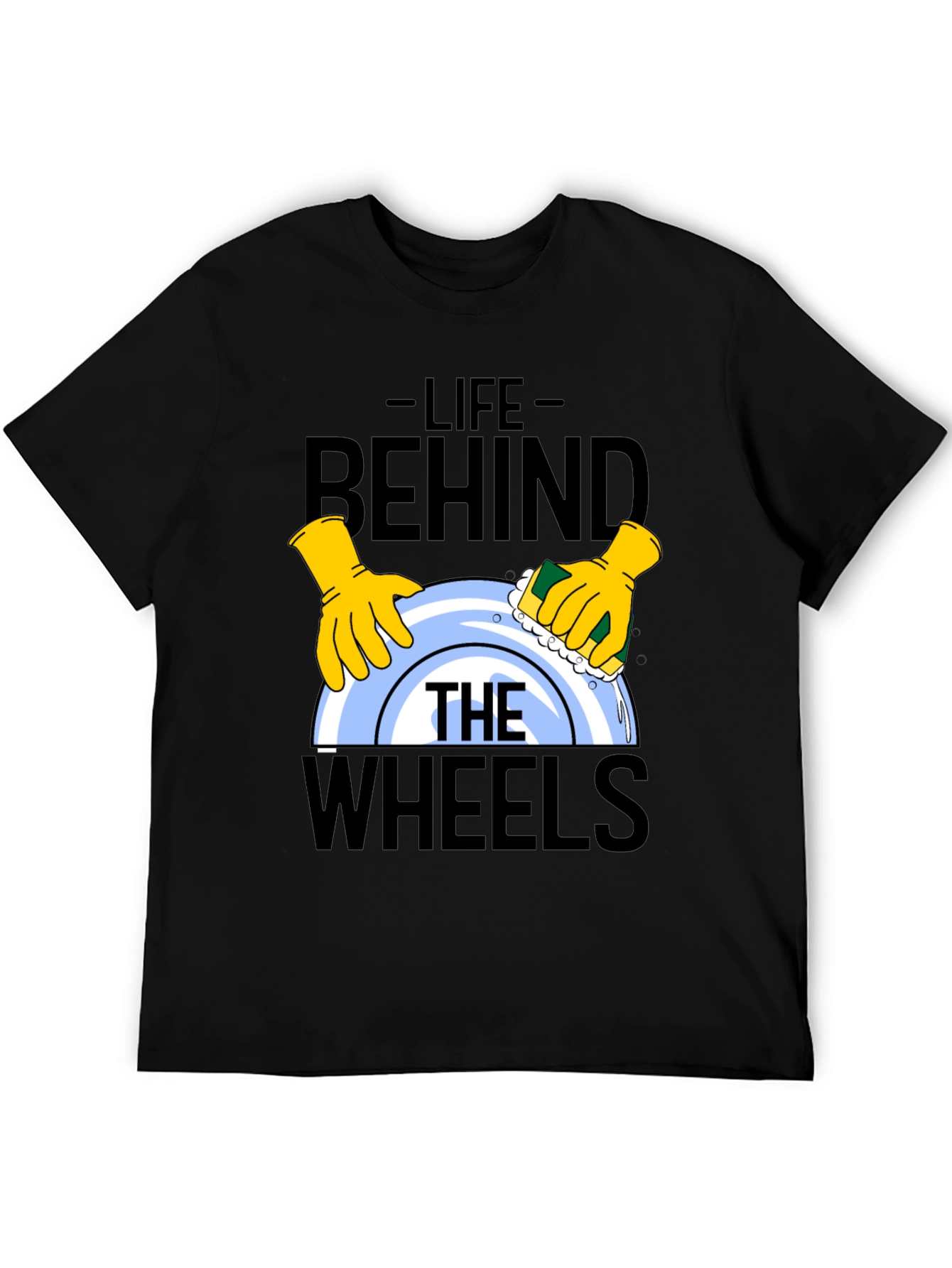 Life Behind The Wheels Graphic T-Shirt