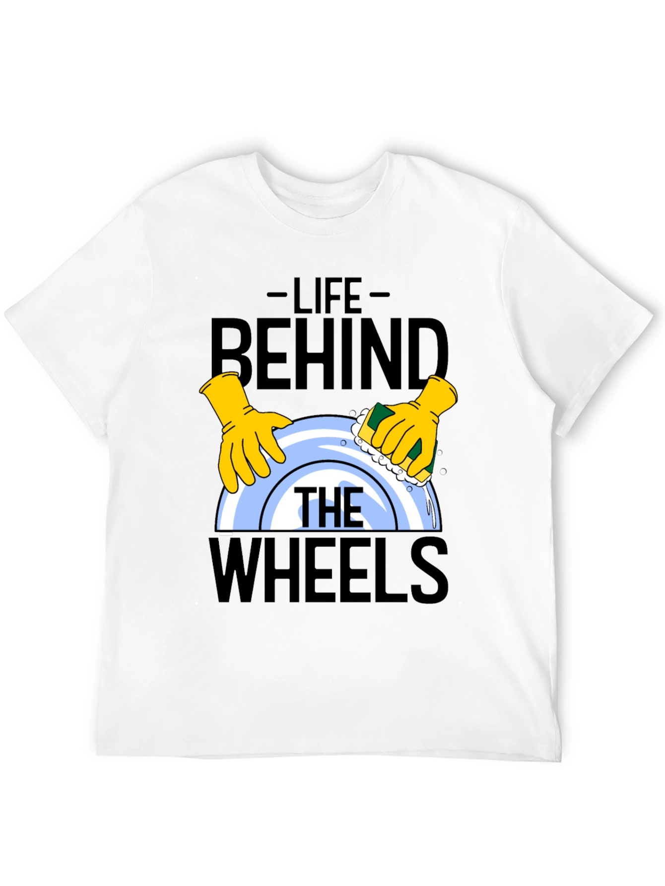 Life Behind The Wheels Graphic T-Shirt