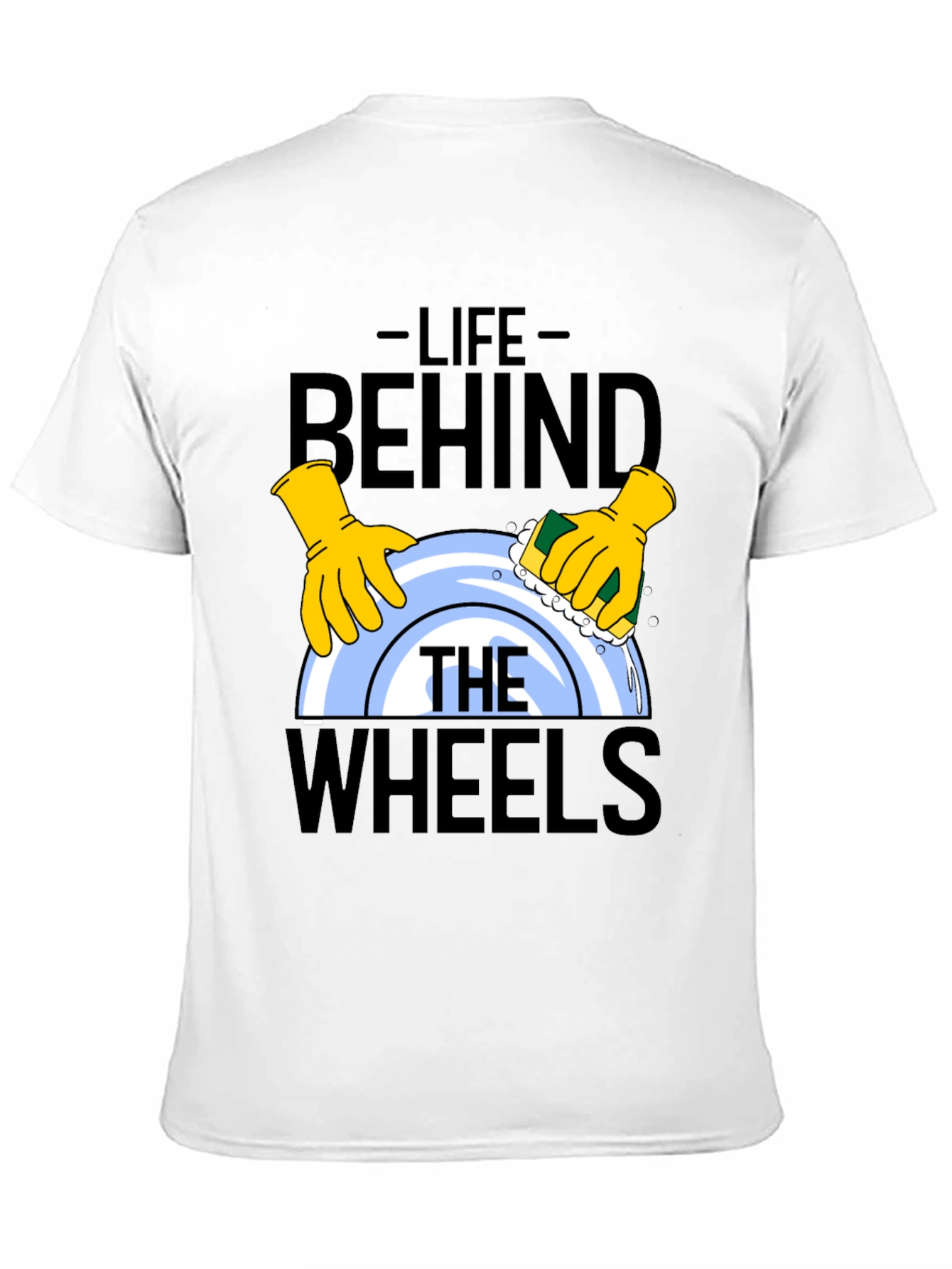 Life Behind The Wheels Graphic T-Shirt