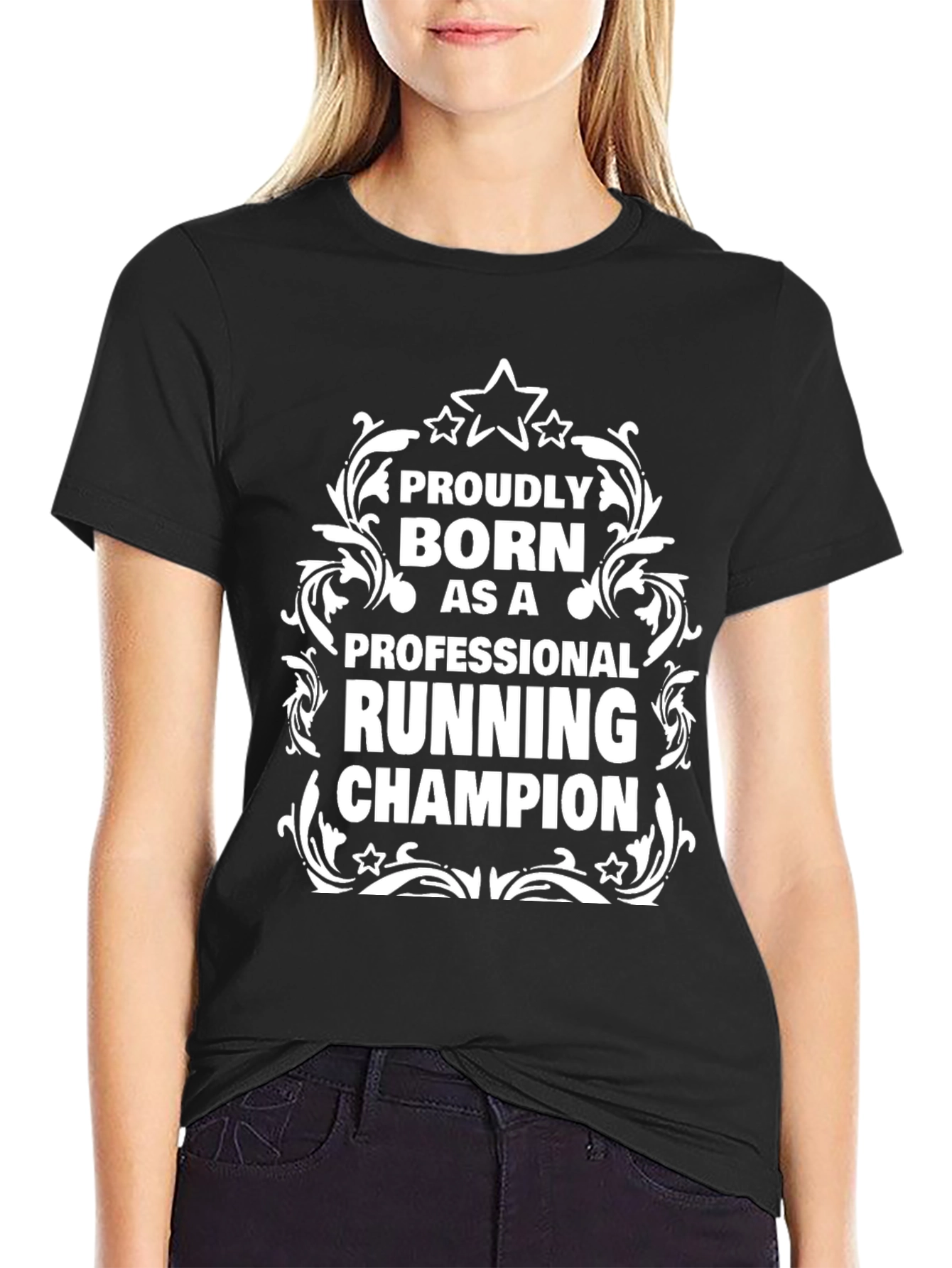 Born Running Champion Tee