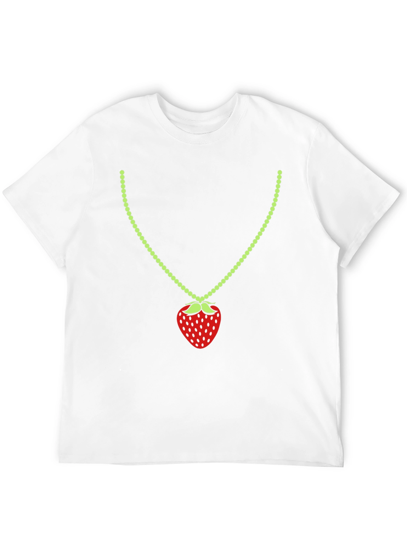 Strawberry Pendant Graphic T-Shirt