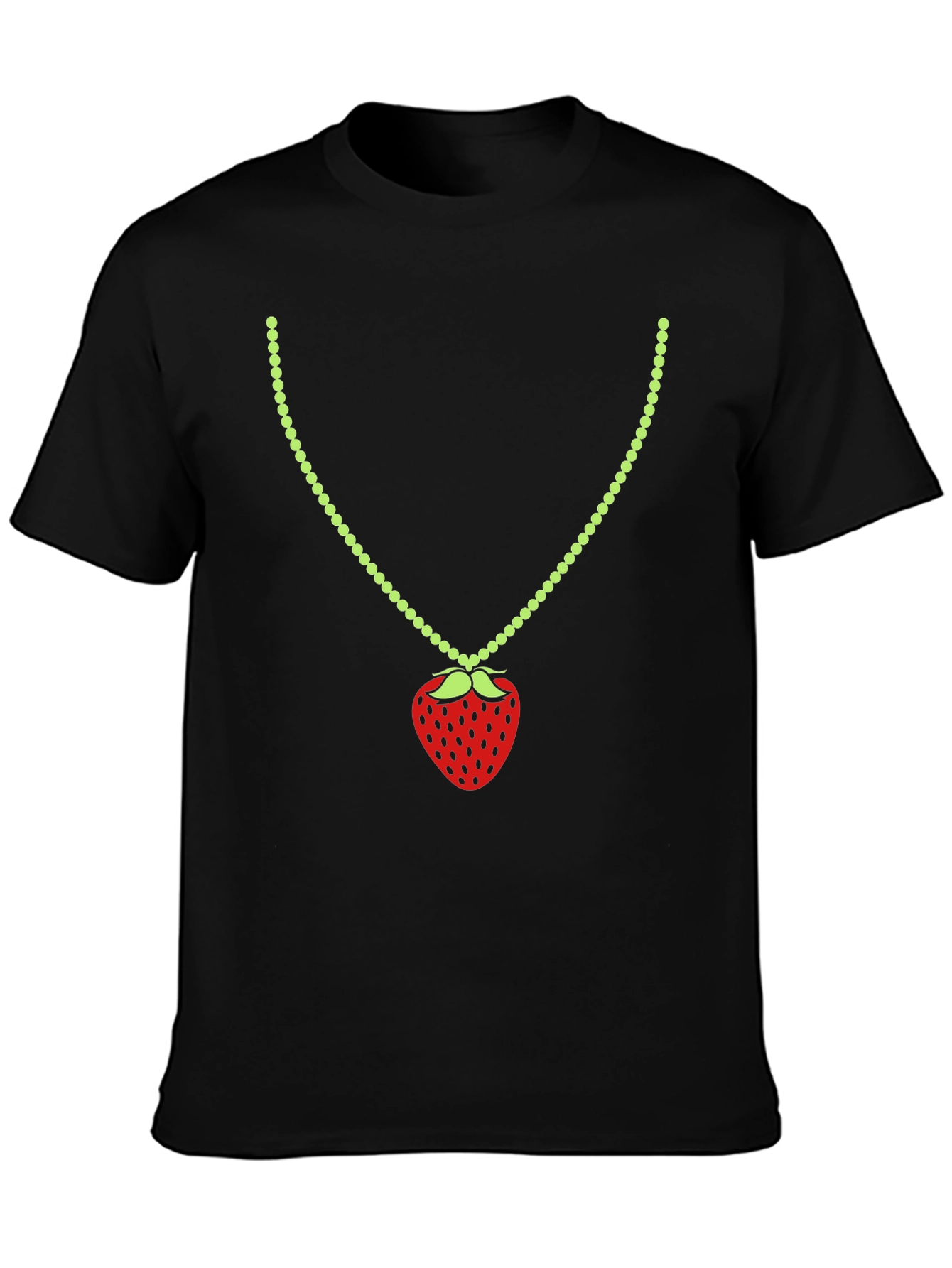 Strawberry Pendant Graphic T-Shirt
