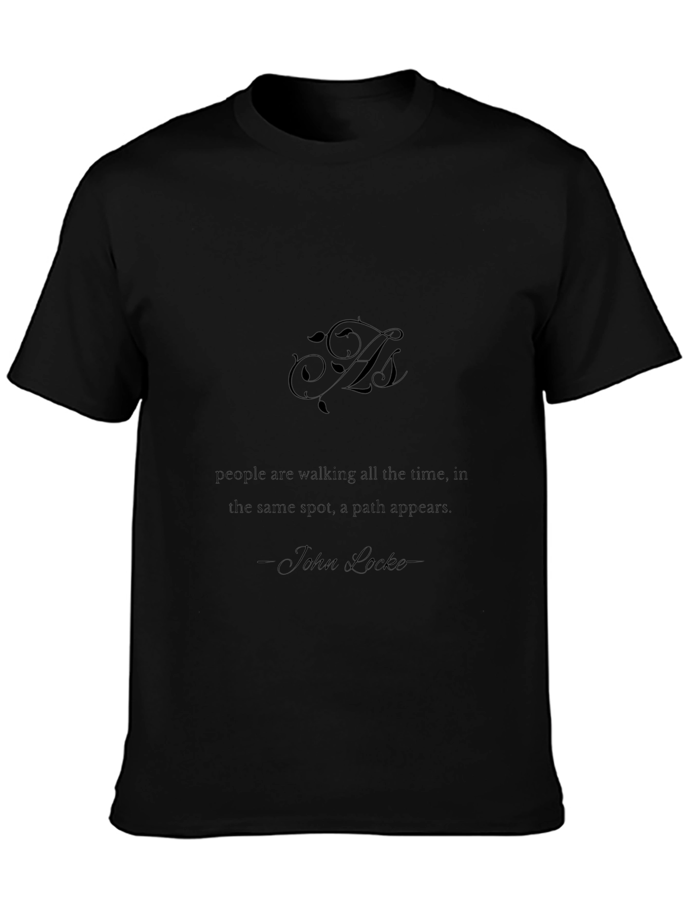 Inspirational Quote T-Shirt - John Locke