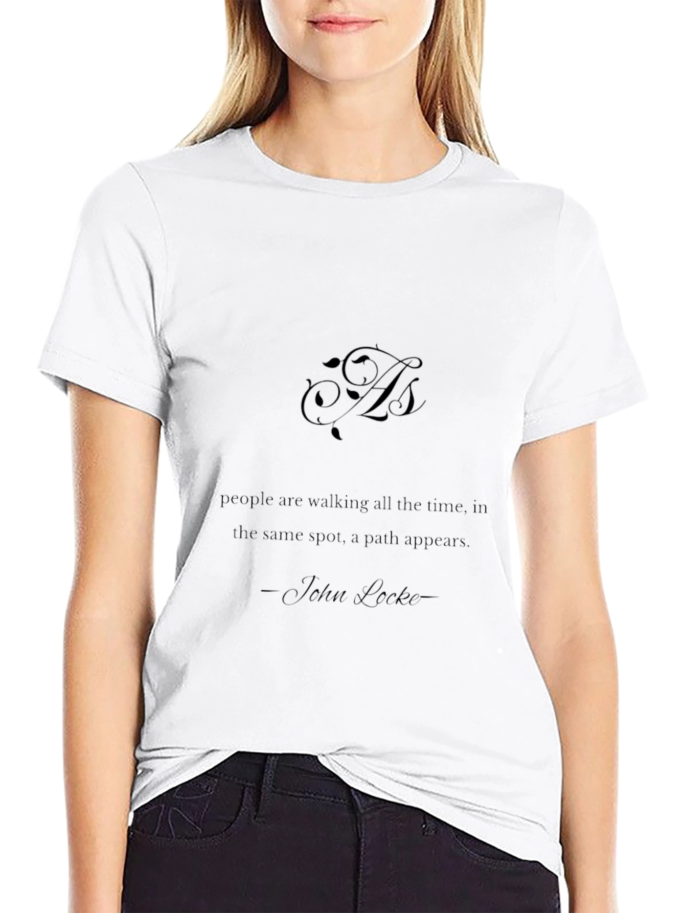 Inspirational Quote T-Shirt - John Locke