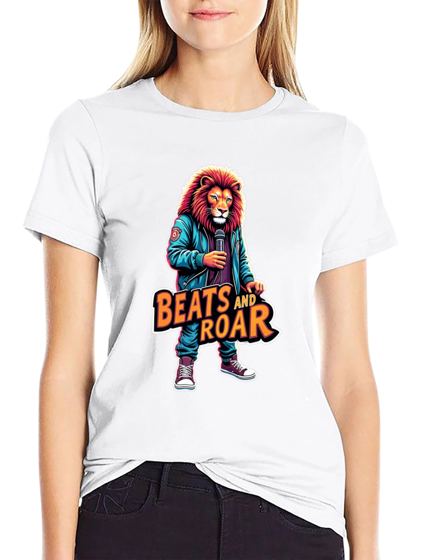 Beats and Roar Lion Graphic Tee