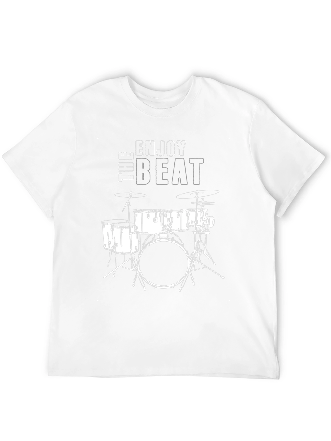Enjoy The Beat Drum Set T-Shirt