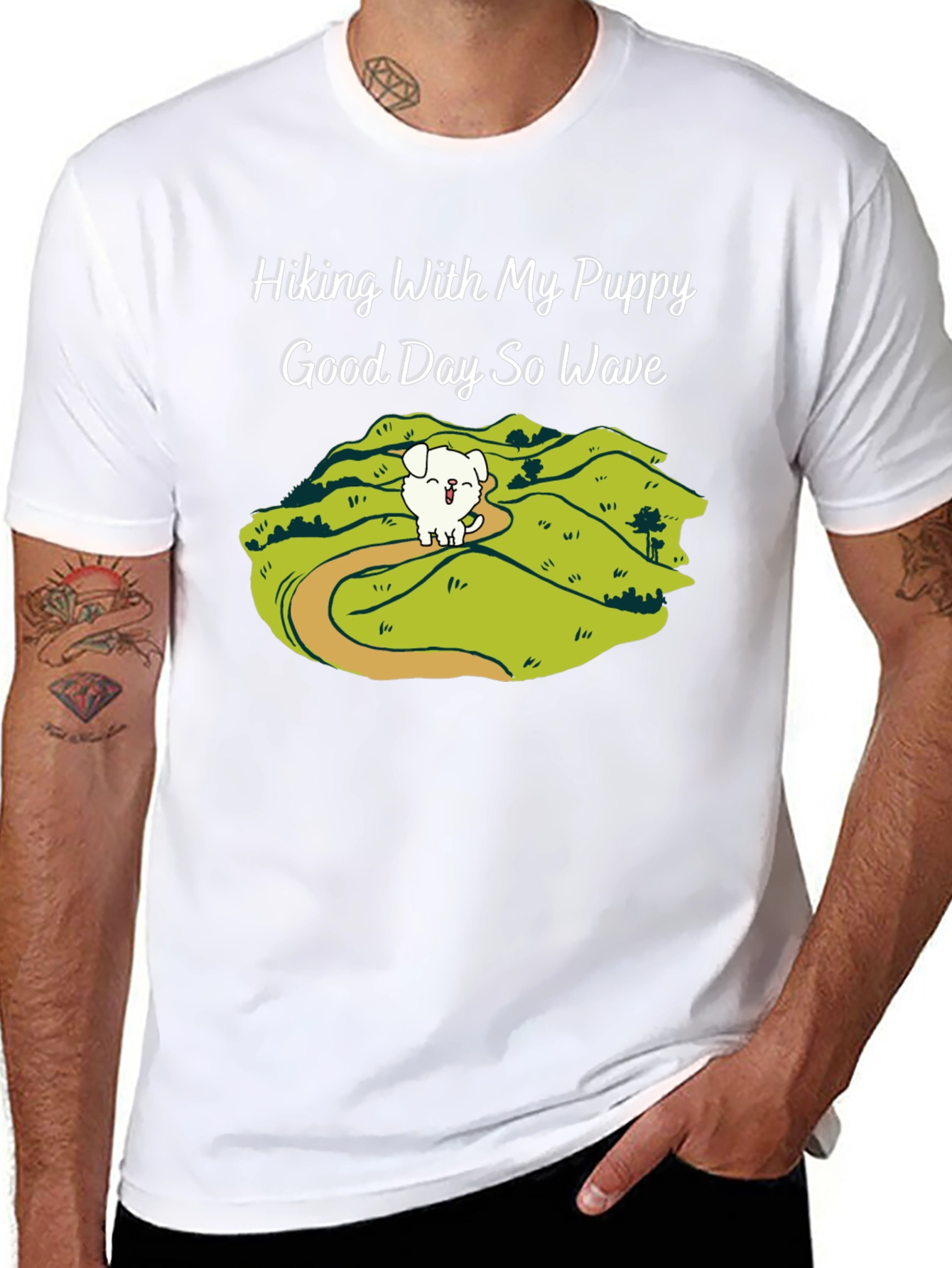 Hiking With My Puppy T-Shirt