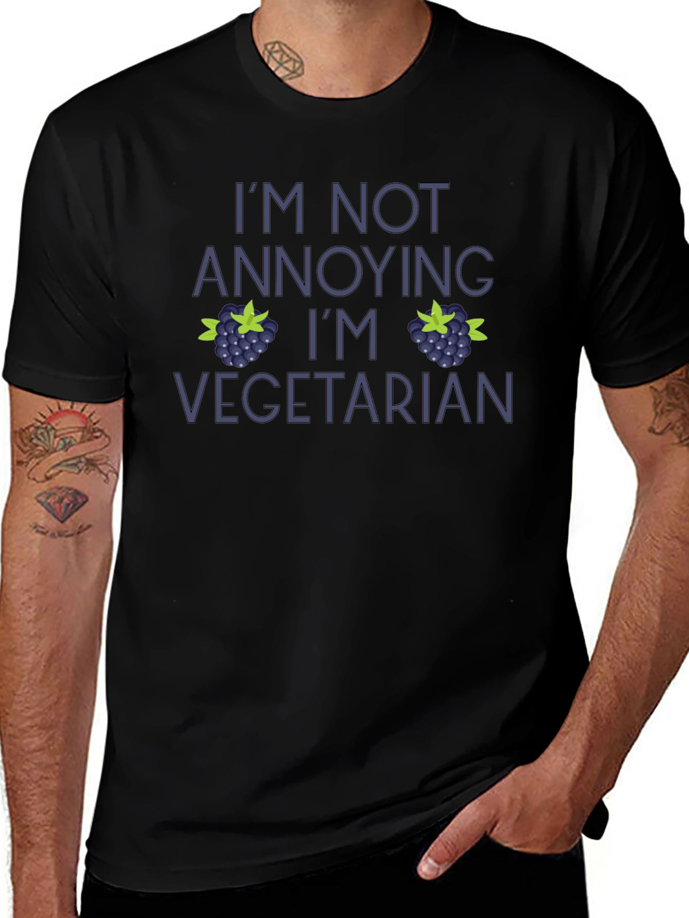 Vegetarian T-Shirt - Im Not Annoying
