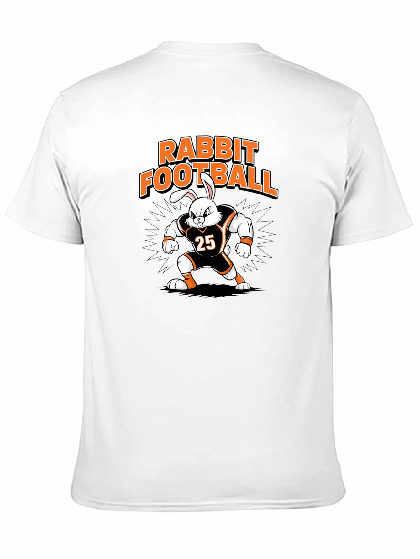 Rabbit Football Graphic T-Shirt