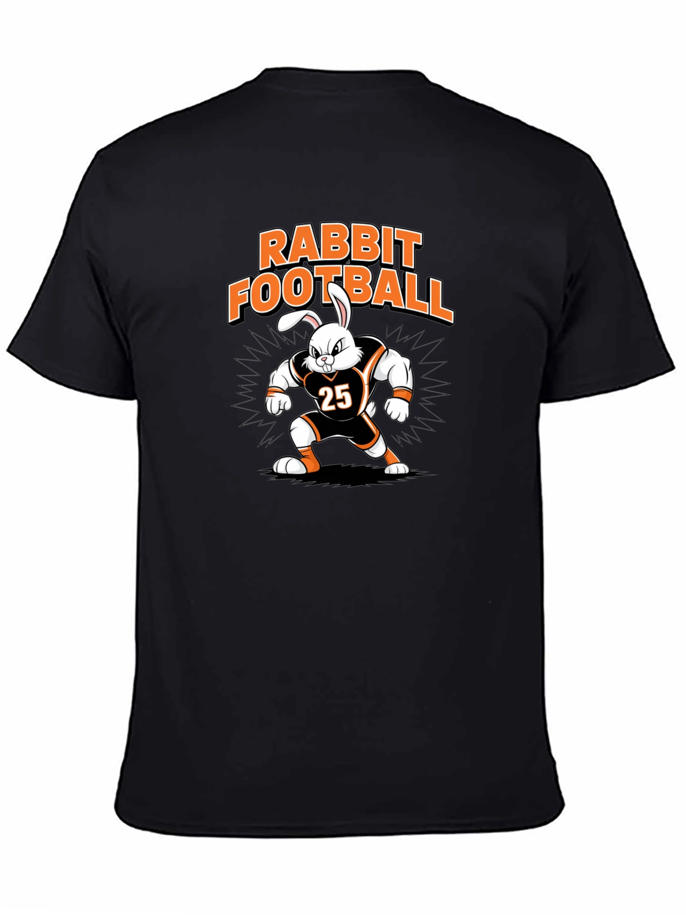 Rabbit Football Graphic T-Shirt