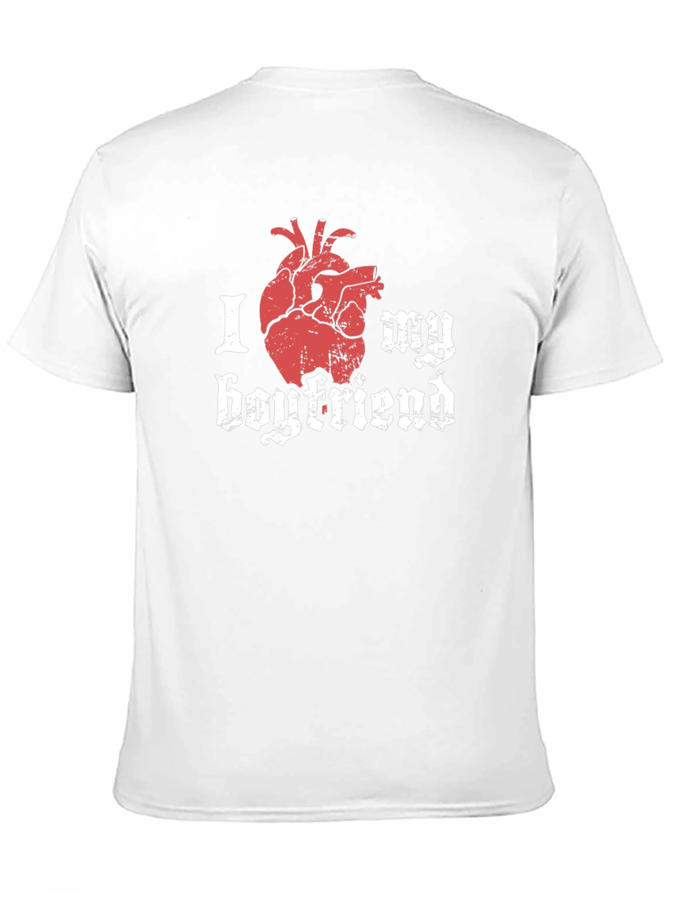 I Heart My Boyfriend T-Shirt - Novelty Graphic Tee