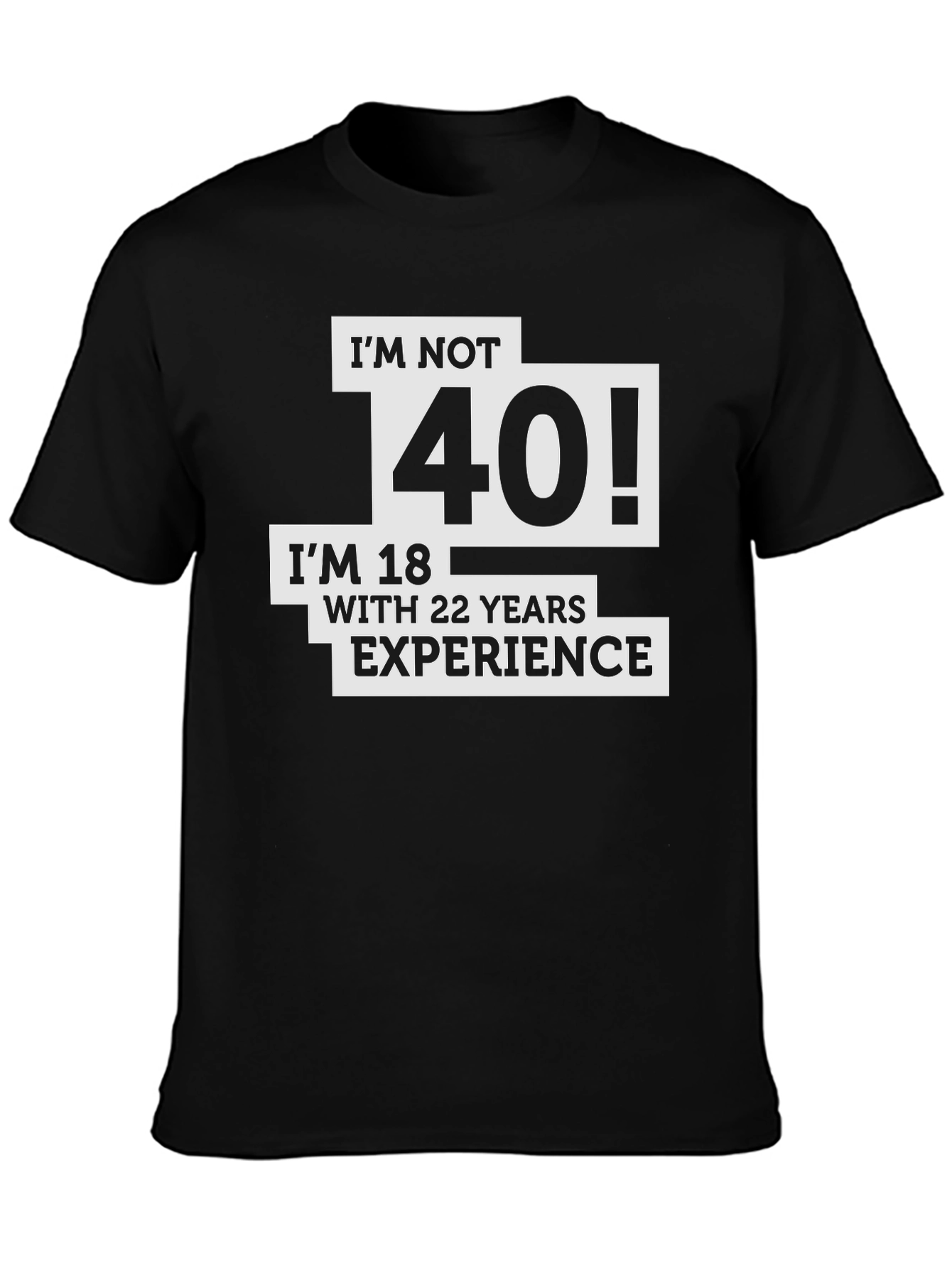 Funny 40th Birthday Graphic T-Shirt