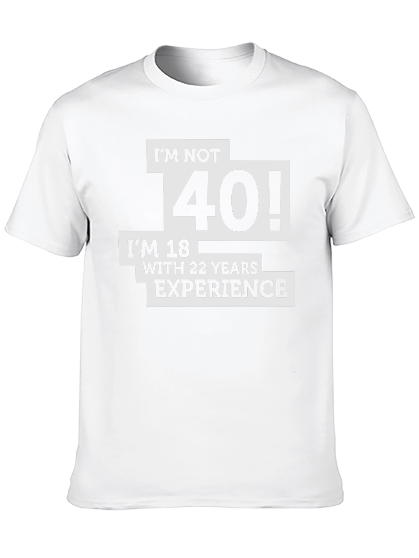 Funny 40th Birthday Graphic T-Shirt