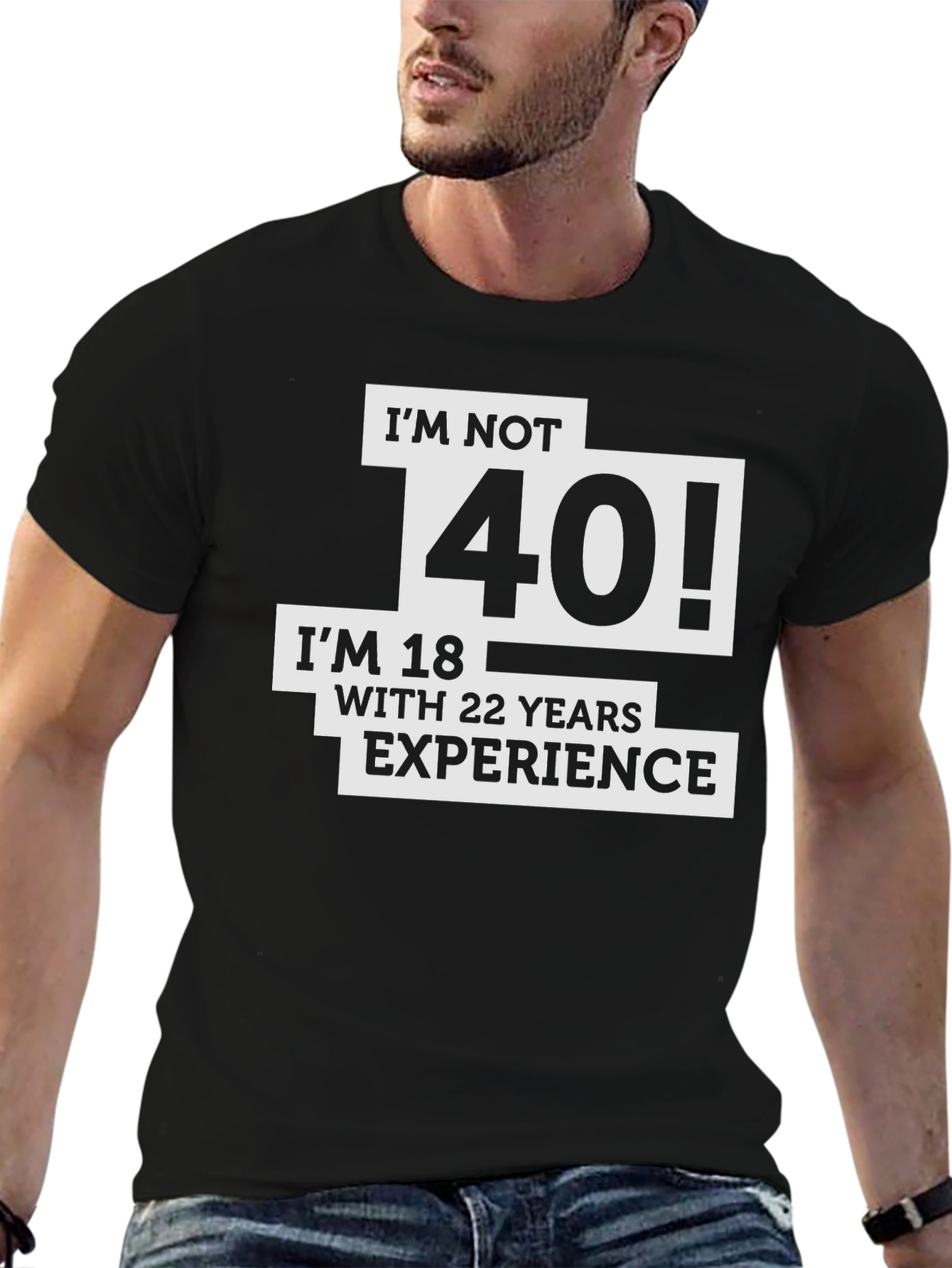 Funny 40th Birthday Graphic T-Shirt