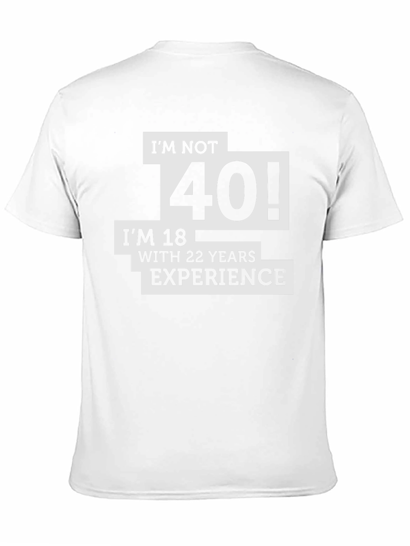 Funny 40th Birthday Graphic T-Shirt