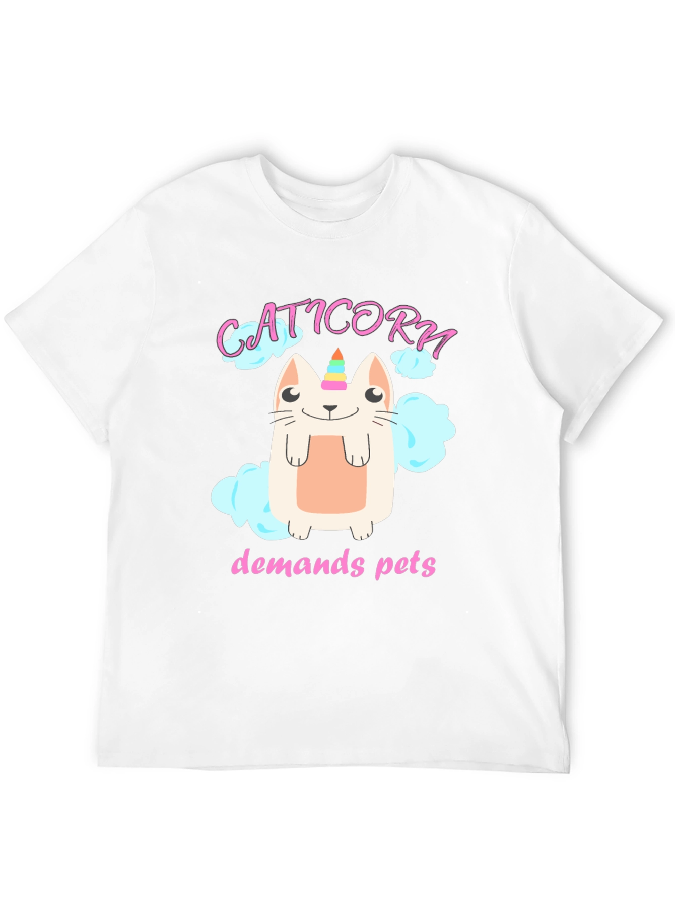 Cat Unicorn T-Shirt - Demands Pets