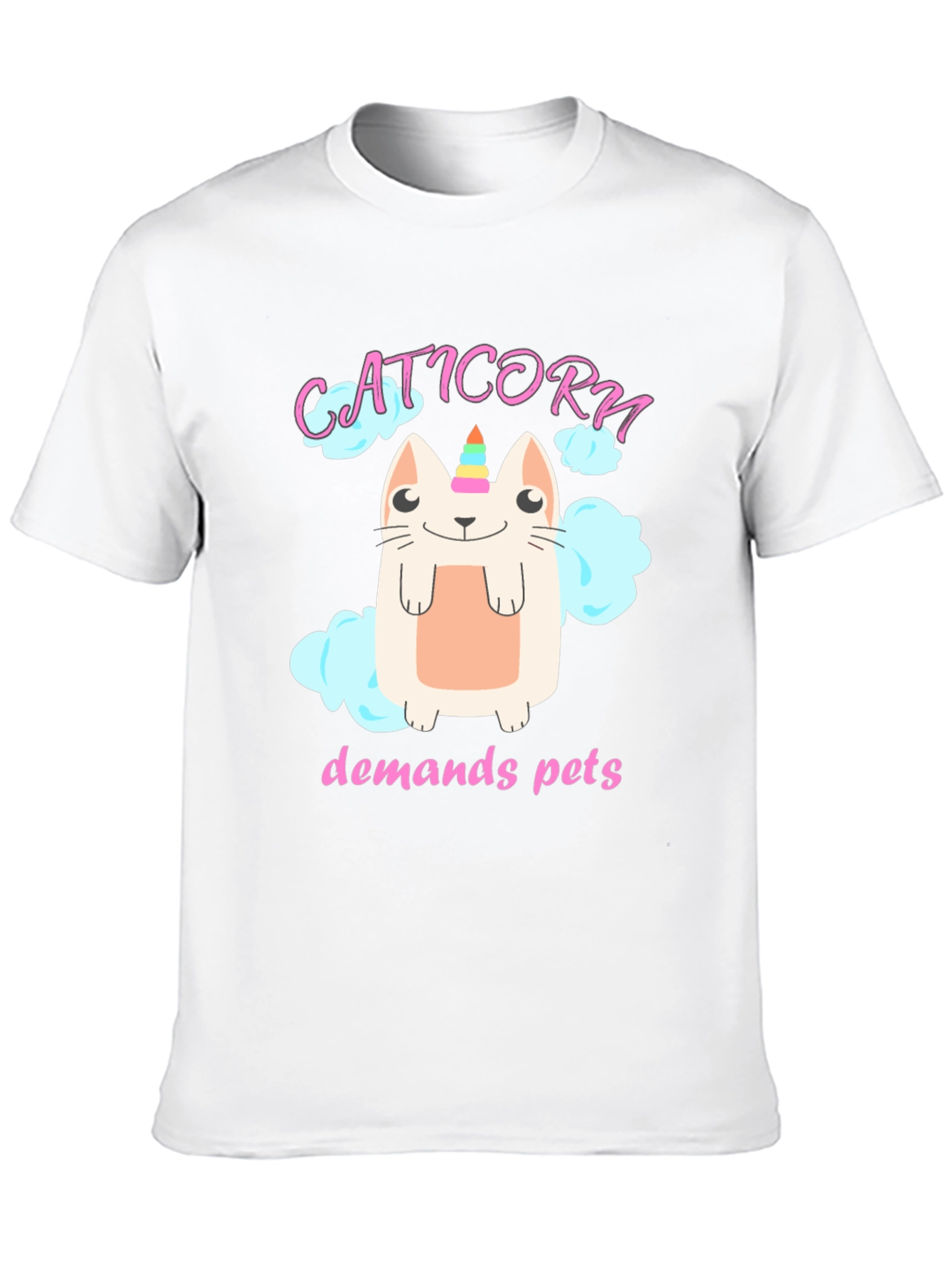 Cat Unicorn T-Shirt - Demands Pets