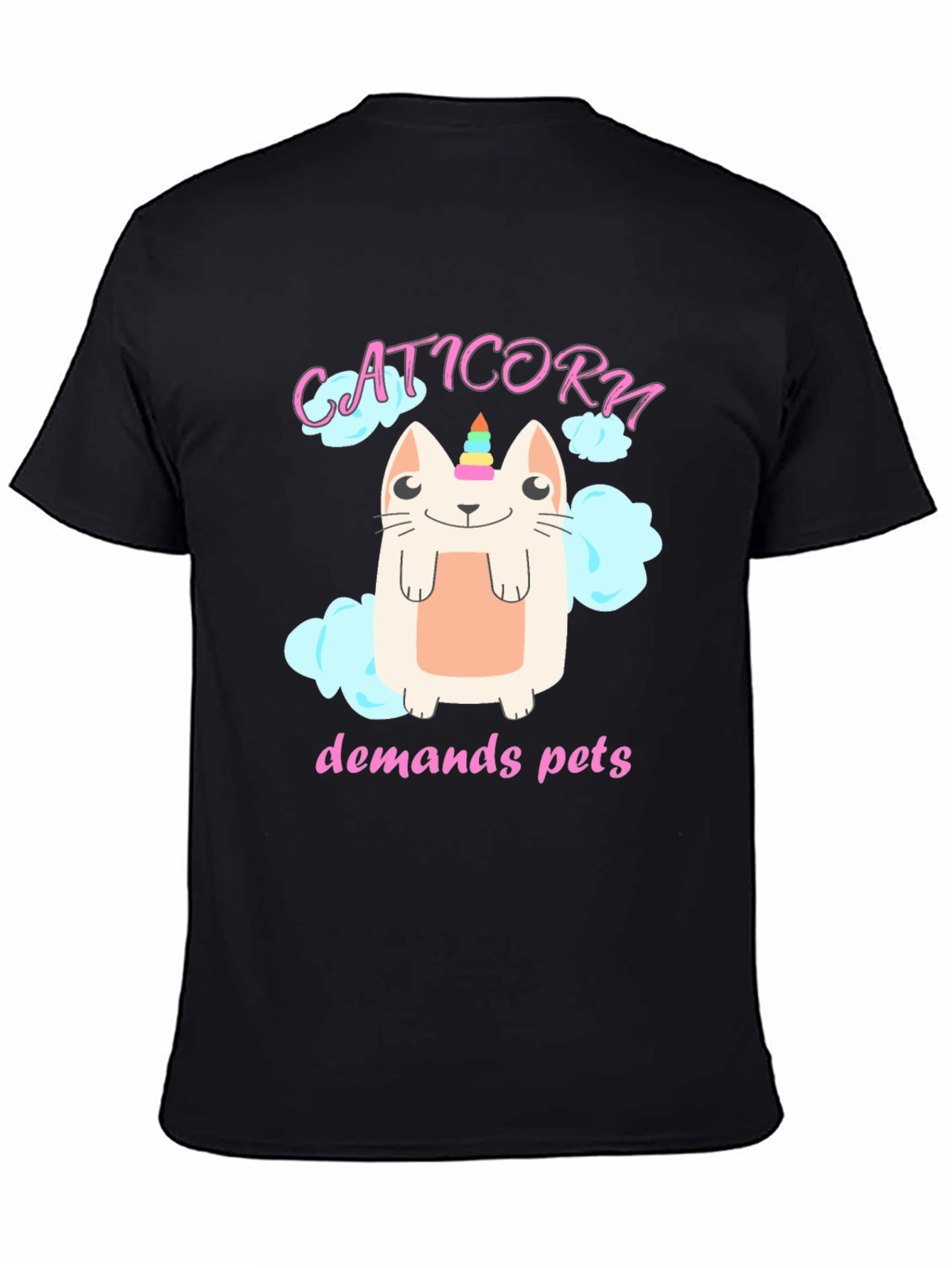 Cat Unicorn T-Shirt - Demands Pets