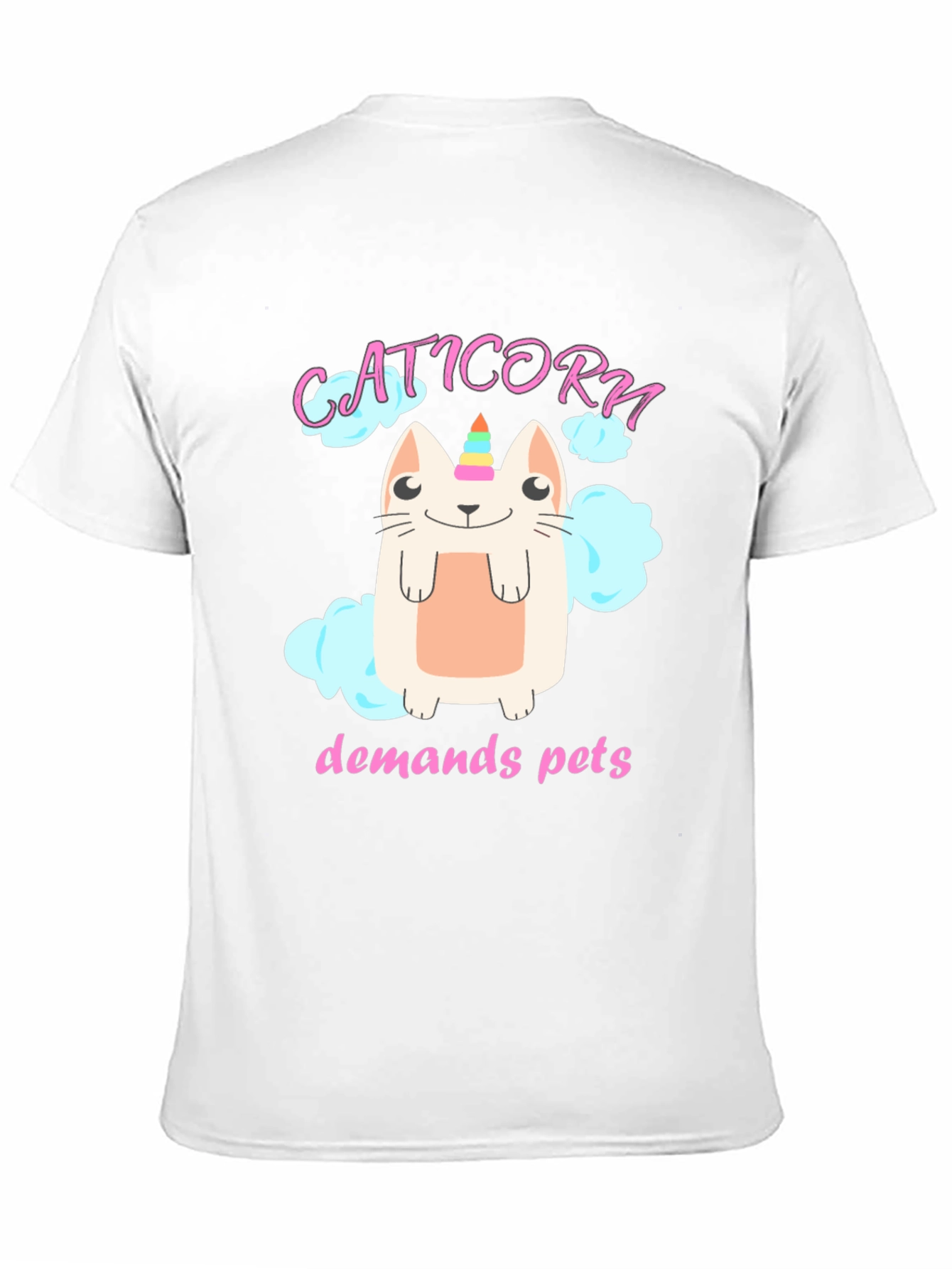 Cat Unicorn T-Shirt - Demands Pets