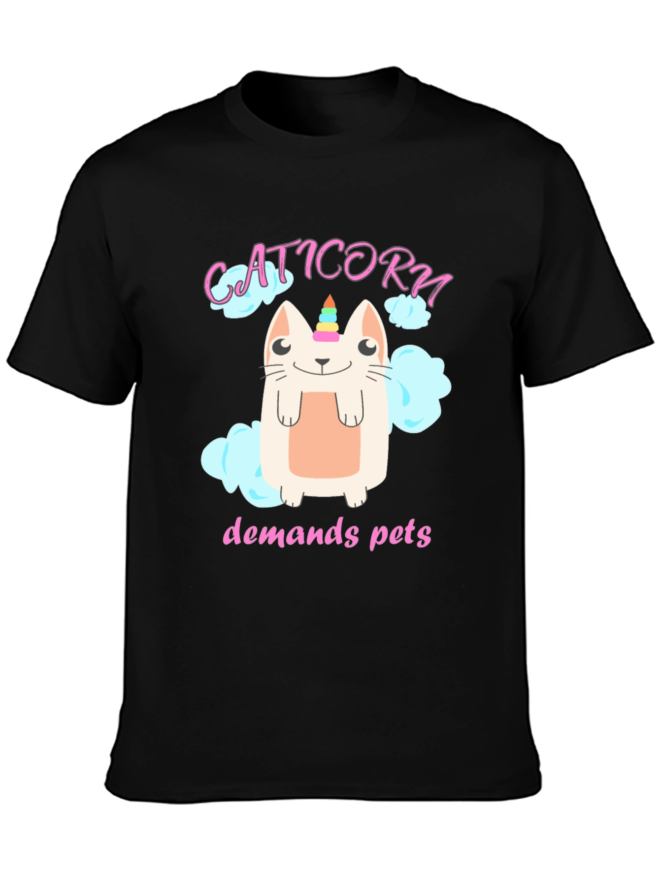 Cat Unicorn T-Shirt - Demands Pets