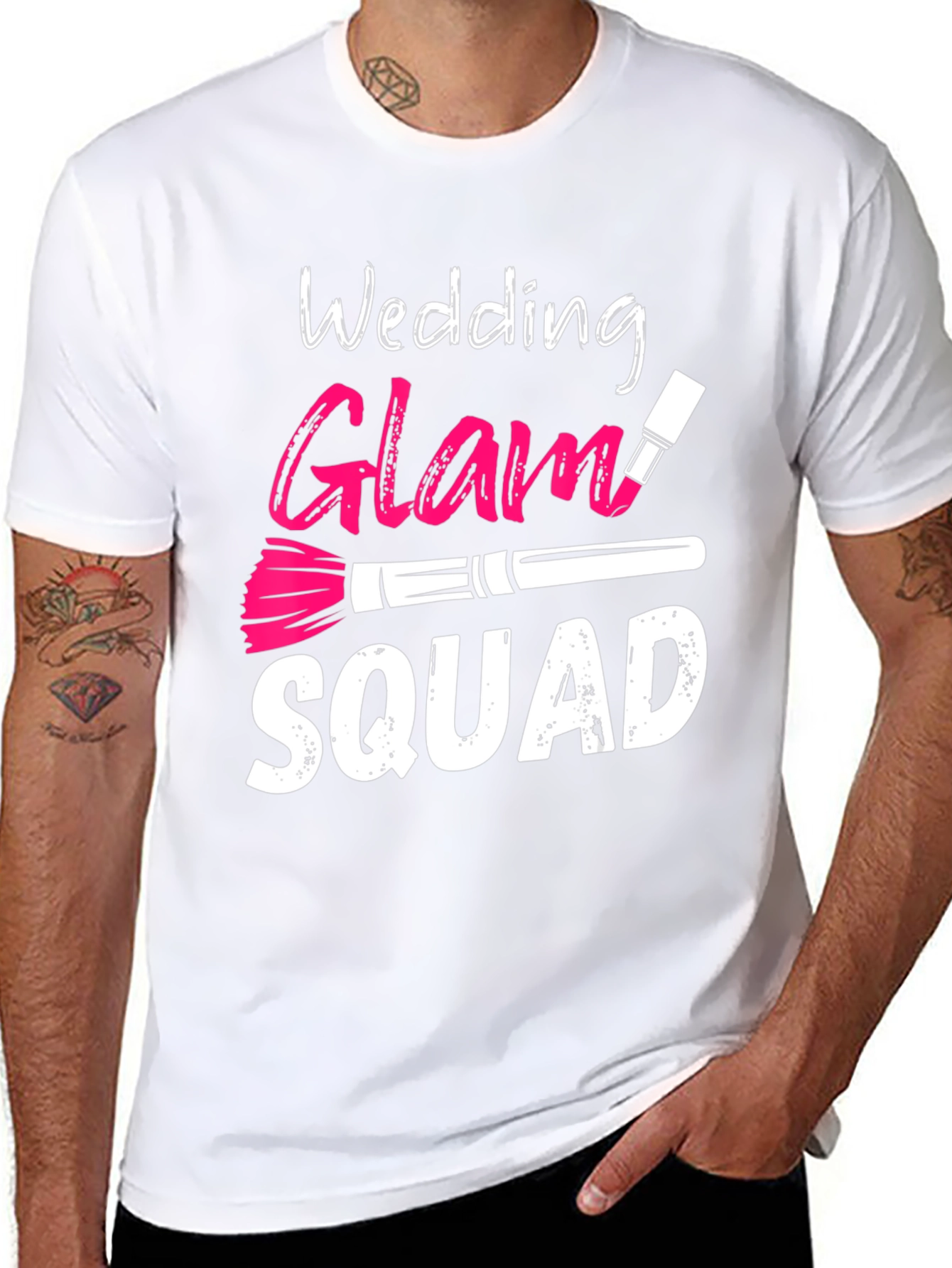Wedding Glam Squad T-Shirt - Bridal Party Tee