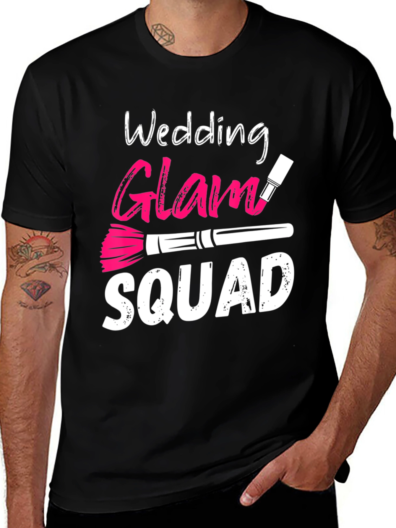 Wedding Glam Squad T-Shirt - Bridal Party Tee