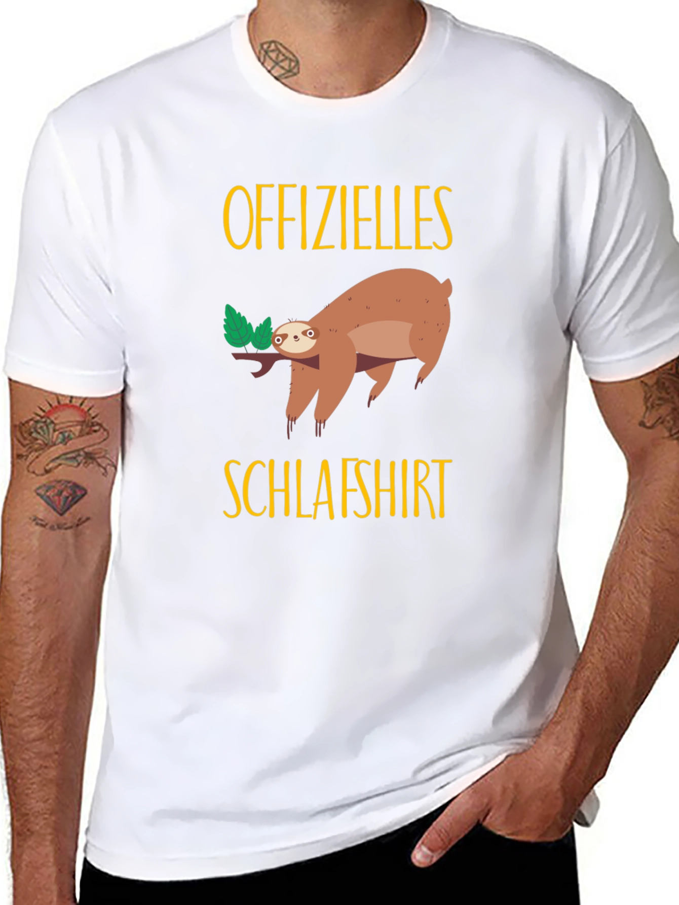 Lazy Sloth Sleep Shirt - Official Graphic Tee
