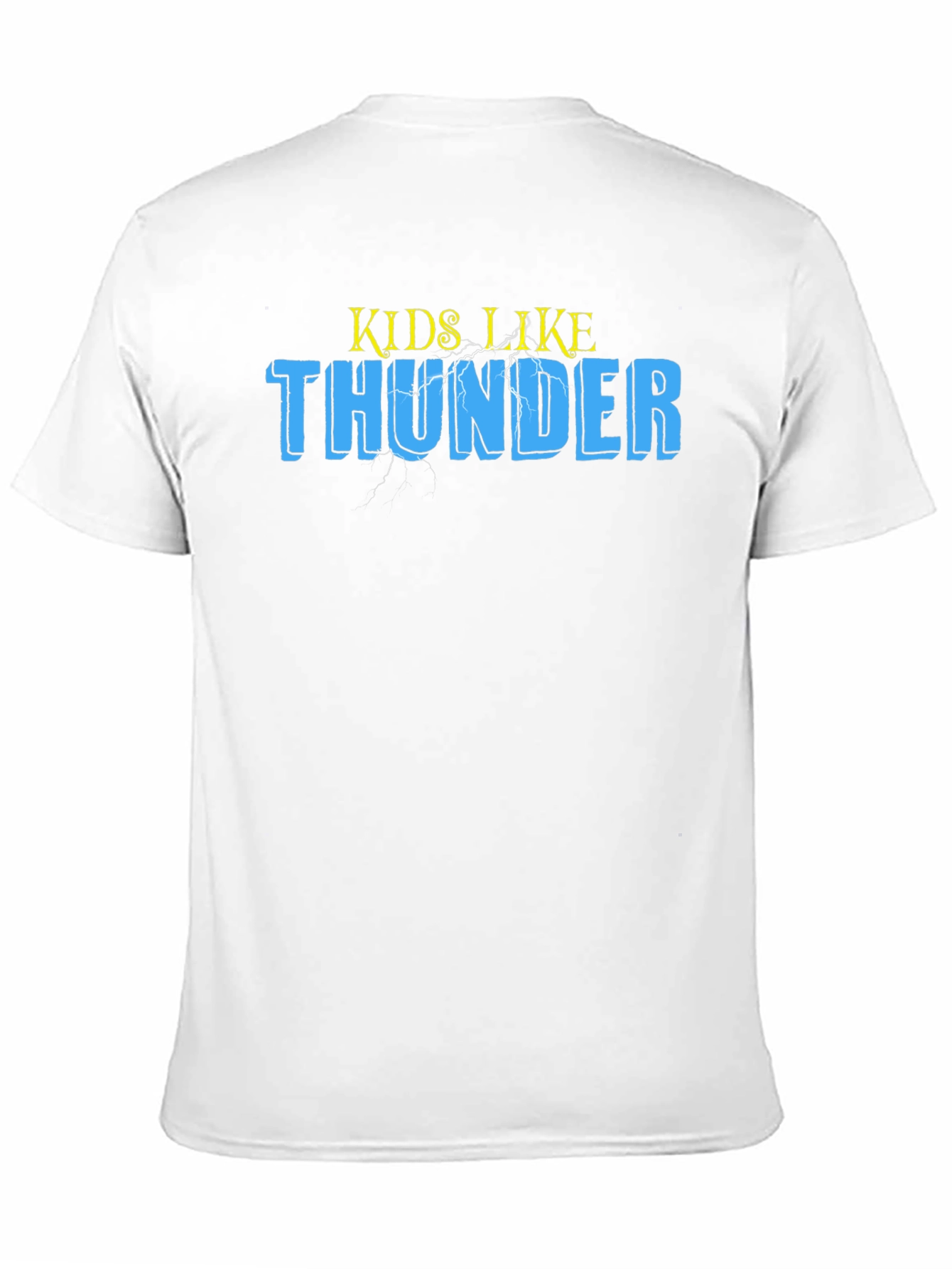 Kids Like Thunder Black Graphic T-Shirt