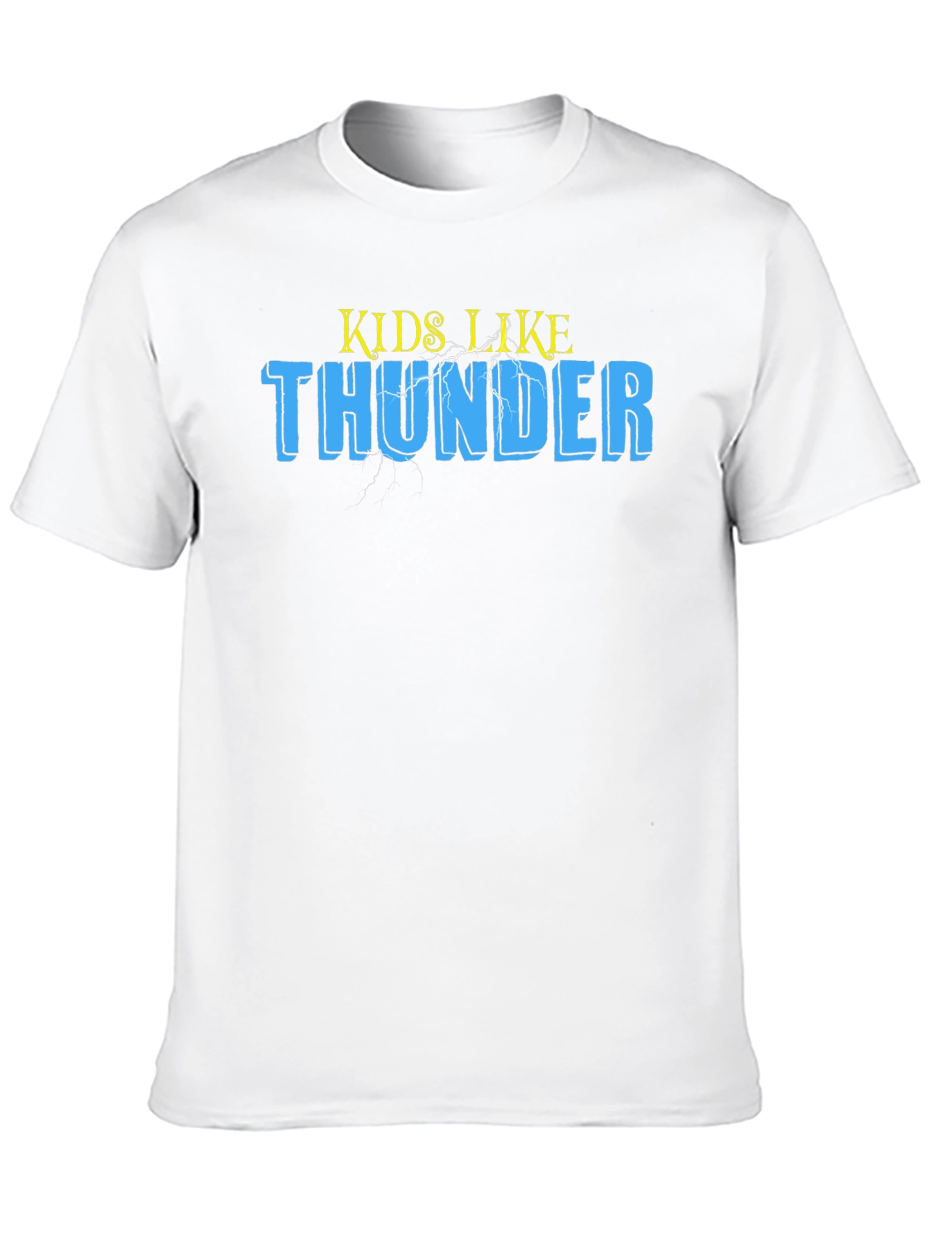 Kids Like Thunder Black Graphic T-Shirt