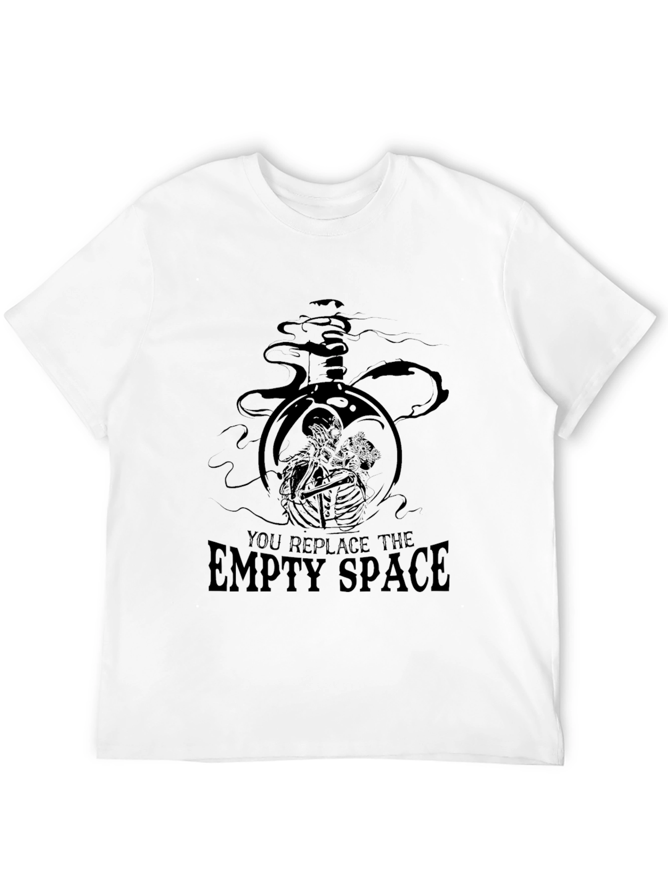 Dark Romance Graphic Tee - Empty Space Design