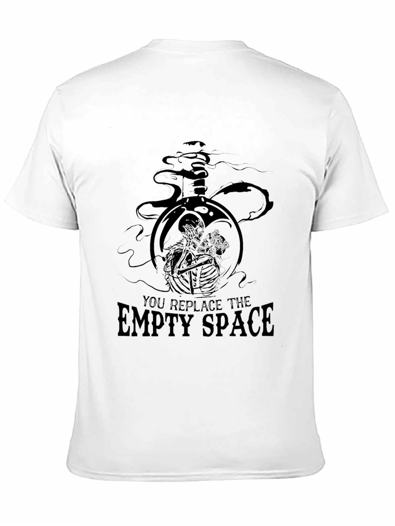 Dark Romance Graphic Tee - Empty Space Design