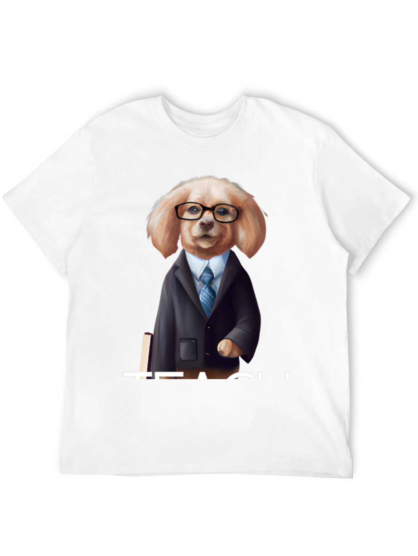 Teacher Dog Graphic T-Shirt