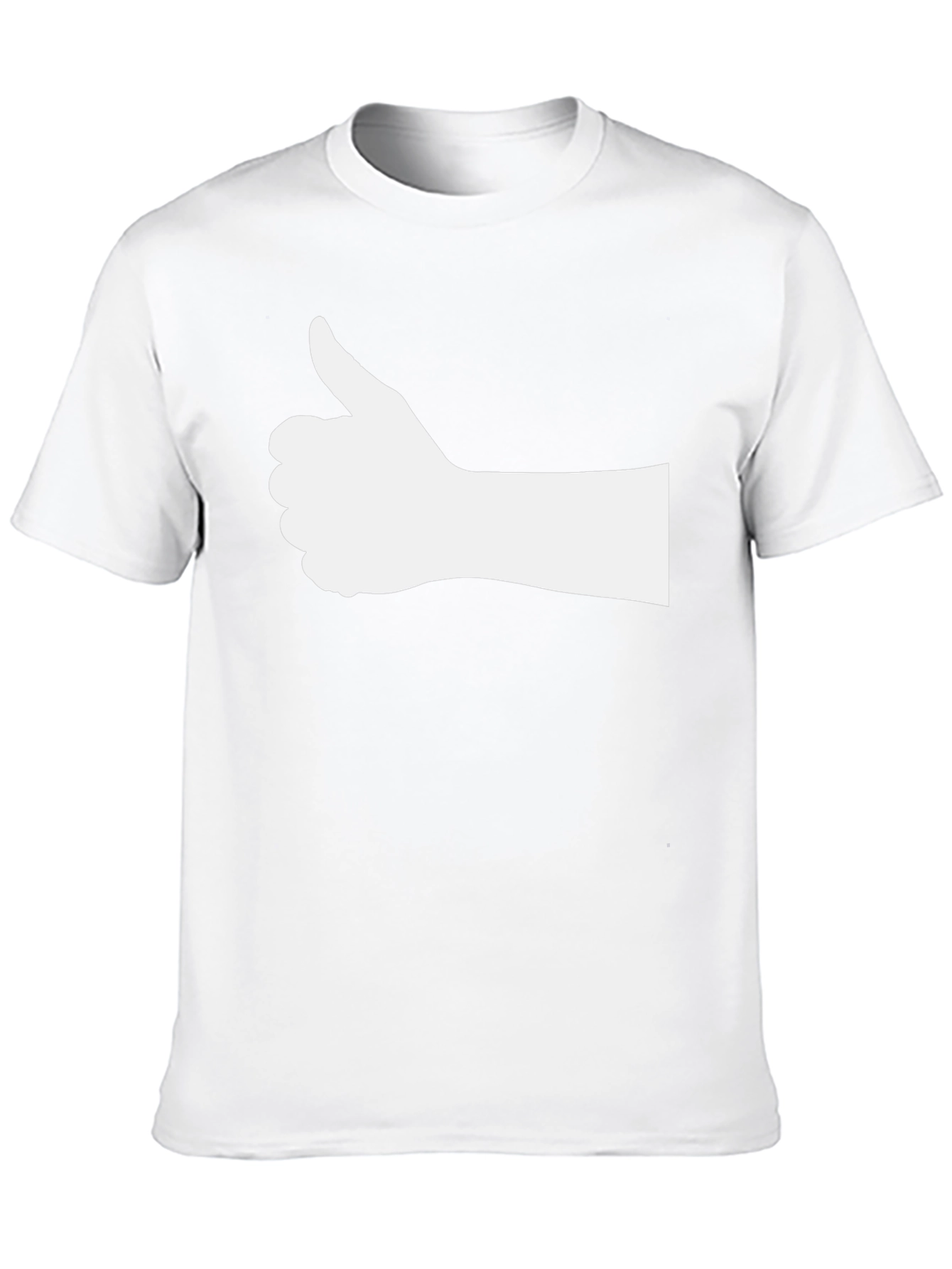 Thumbs Up Graphic Black T-Shirt