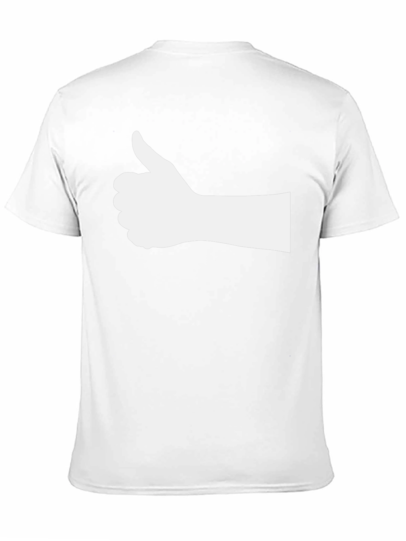 Thumbs Up Graphic Black T-Shirt