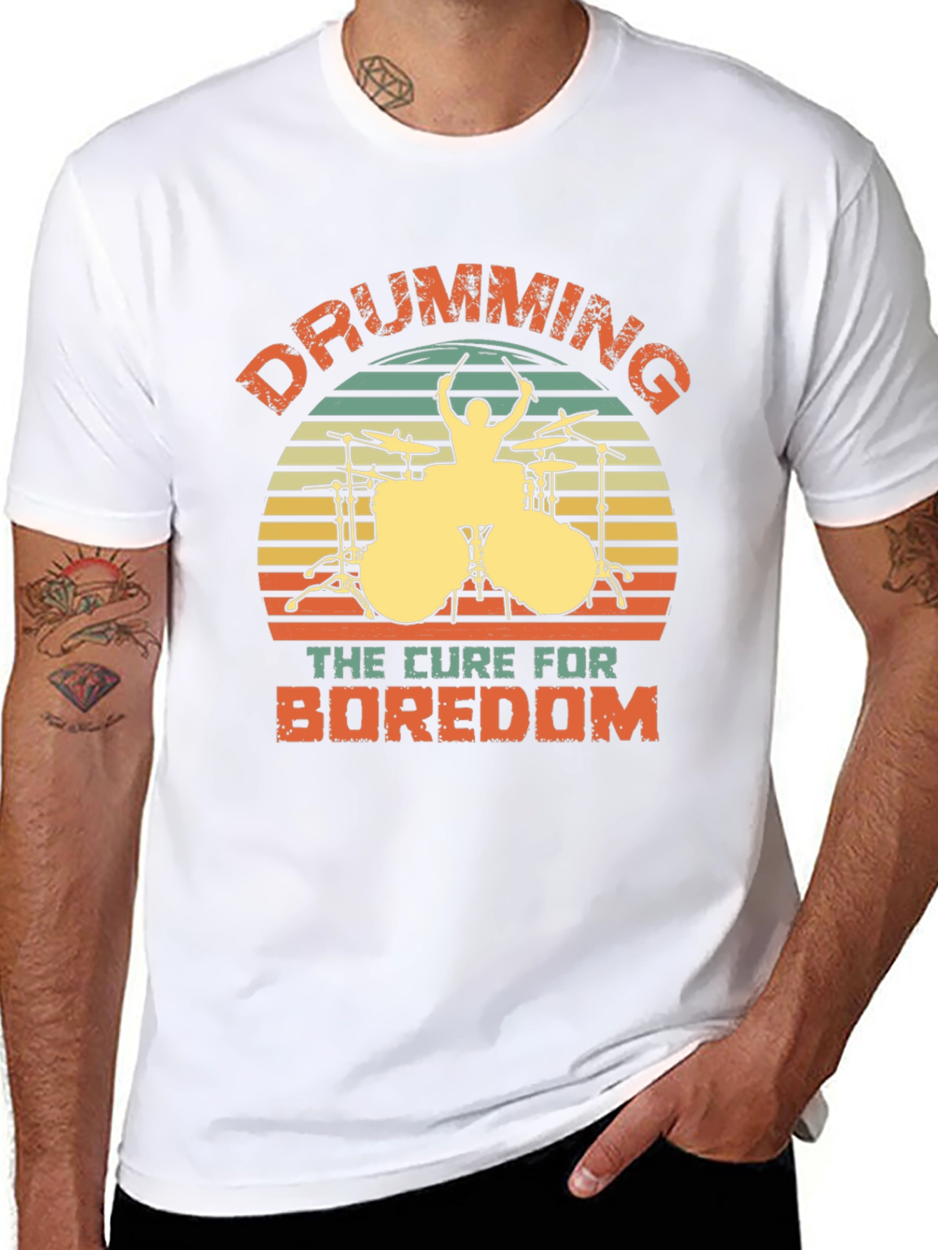 Drumming The Cure for Boredom T-Shirt